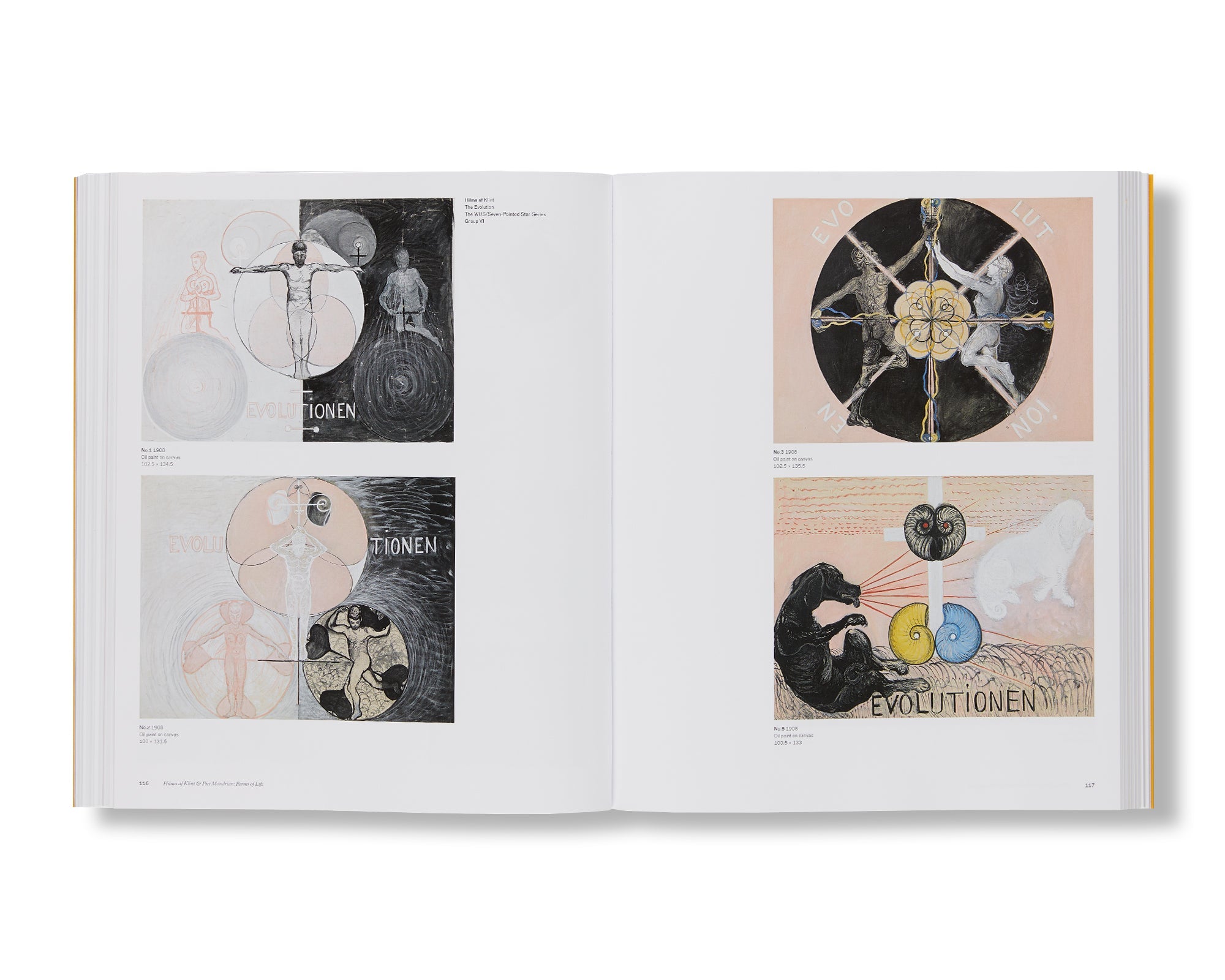 HILMA AF KLINT AND PIET MONDRIAN: FORMS OF LIFE by Hilma af Klint, Piet Mondrian [HARDCOVER]