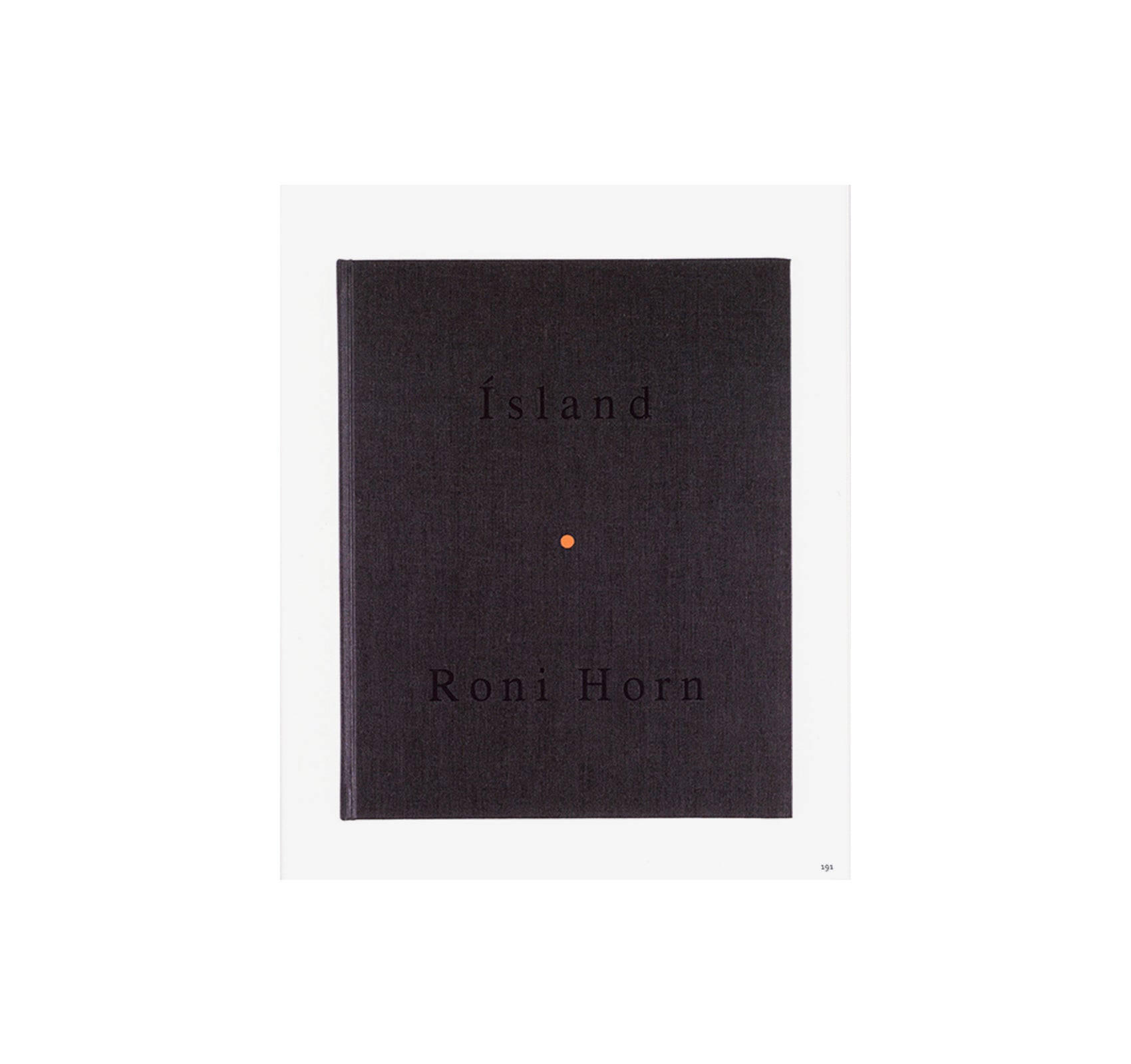 RONI HORN: WATER WATER ON THE WALL, YOU’RE THE FAIREST OF THEM ALL by Roni Horn