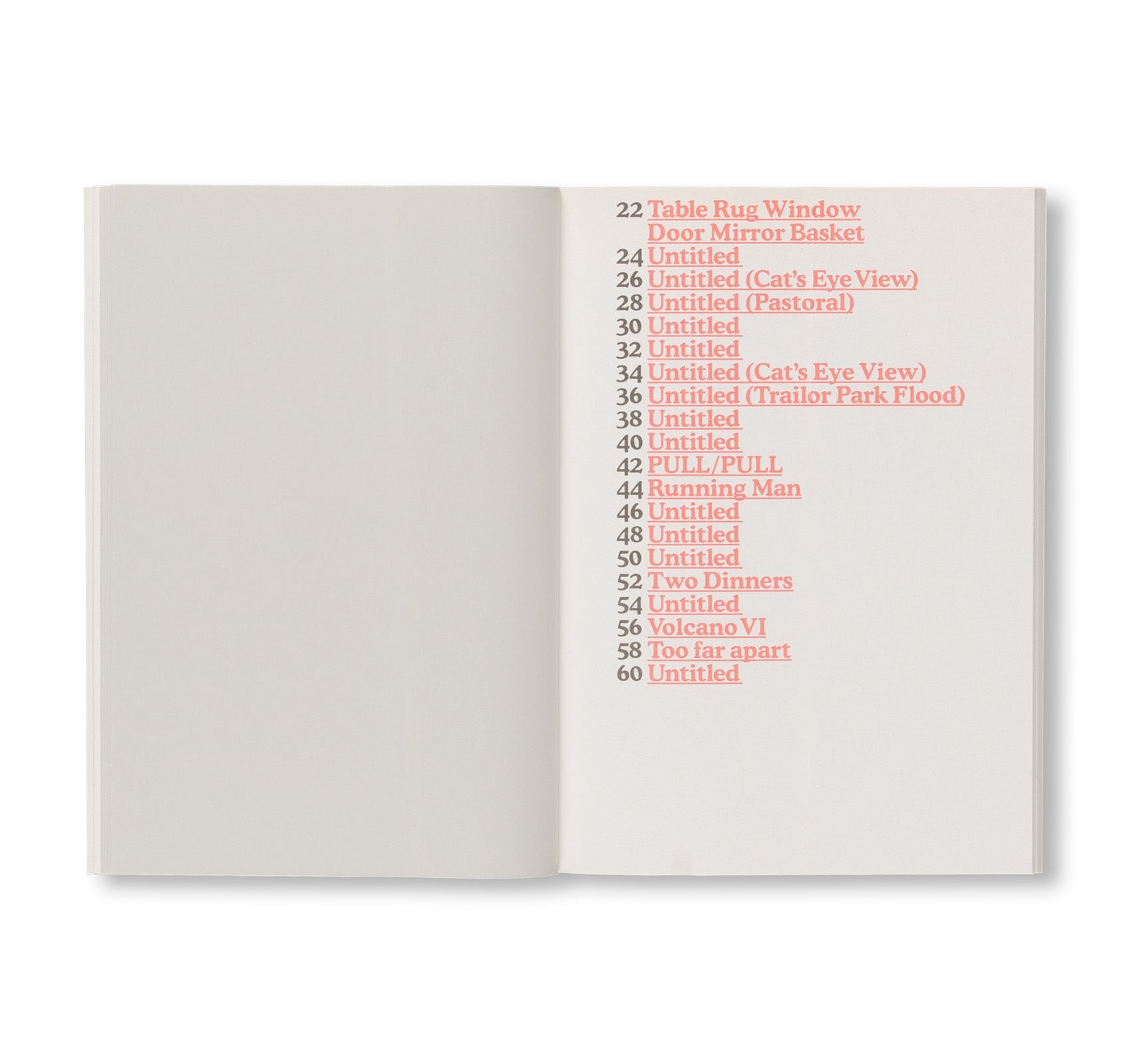 UP AND DOWN / BACK AND FORTH by Richard Artschwager