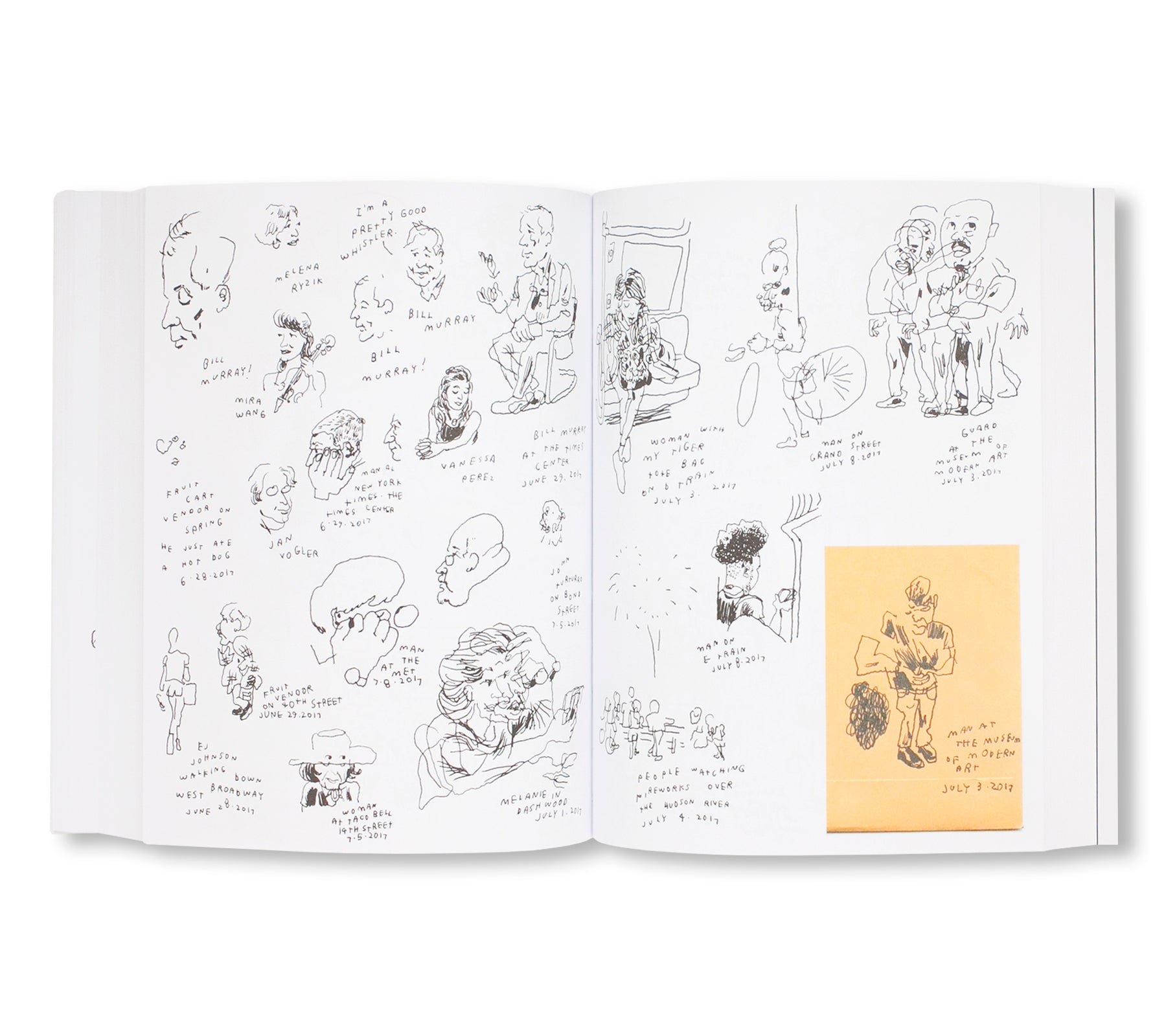 EVERY PERSON IN NEW YORK VOL 2 by Jason Polan