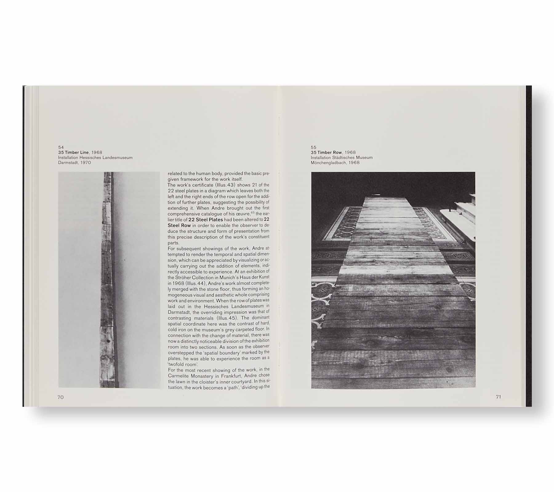 CARL ANDRE – EXTRANEOUS ROOTS by Carl Andre