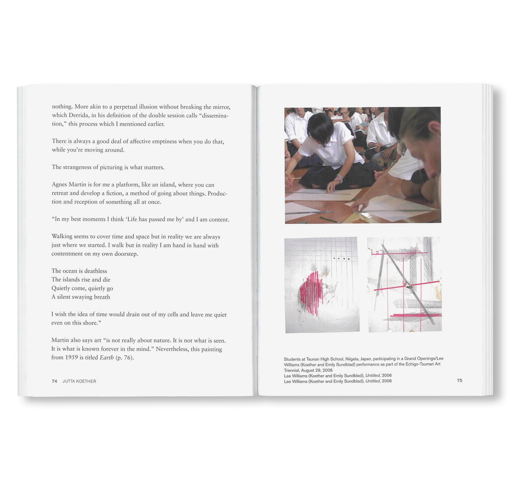 ARTISTS ON AGNES MARTIN