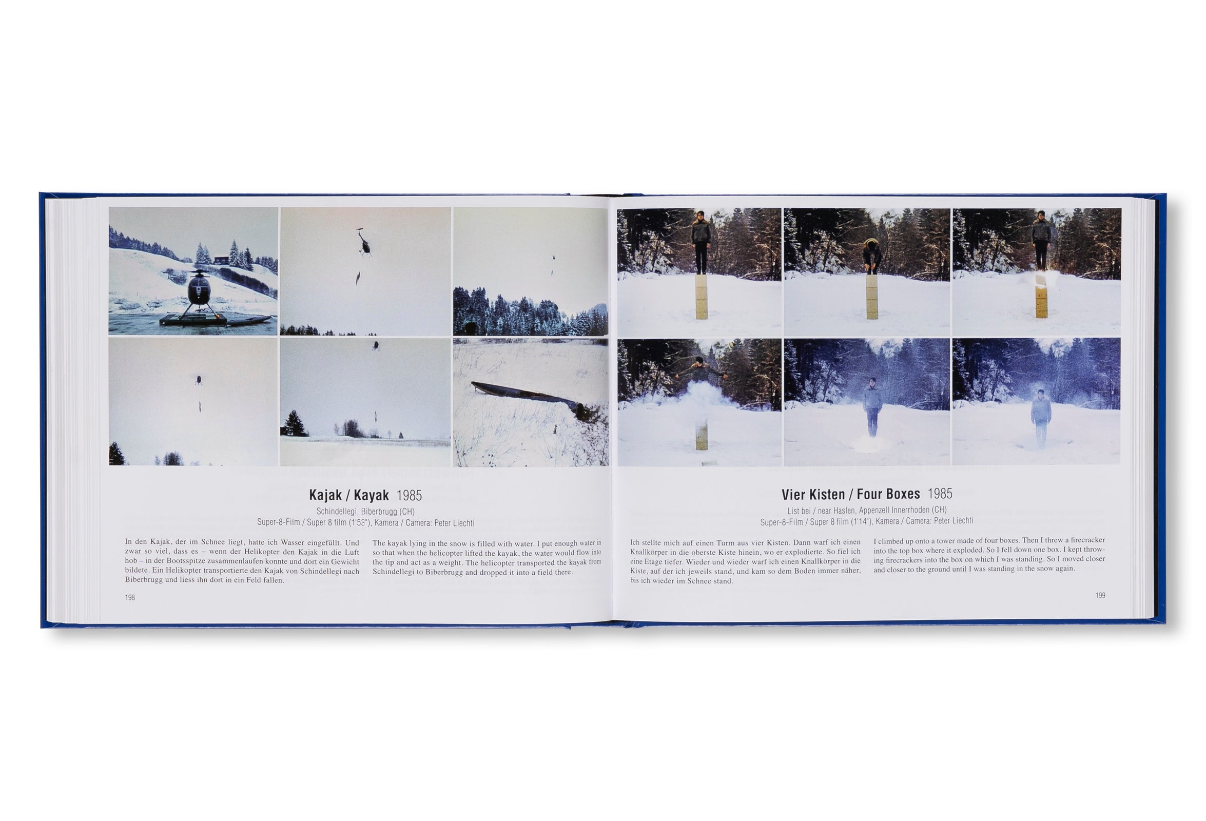 SUPER-8 FILME 1975-2001. KOMMENTIERTES WERKVERZEICHNIS / ANNOTATED CATALOGUE RAISONNÉ by Roman Signer