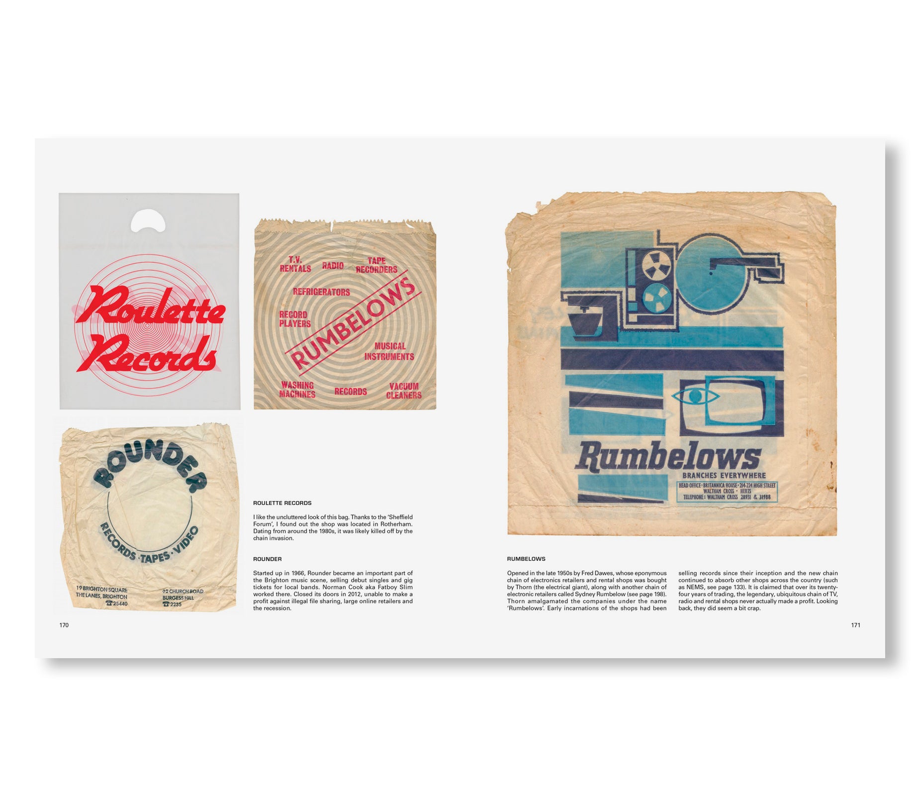 A–Z OF RECORD SHOP BAGS by Jonny Trunk
