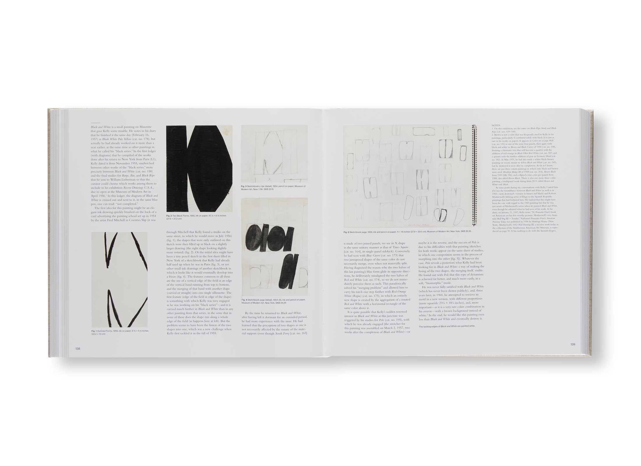 ELLSWORTH KELLY, CATALOGUE RAISONNÉ OF PAINTINGS, RELIEFS AND SCULPTURE, VOLUME TWO, 1954-1958 by Ellsworth Kelly