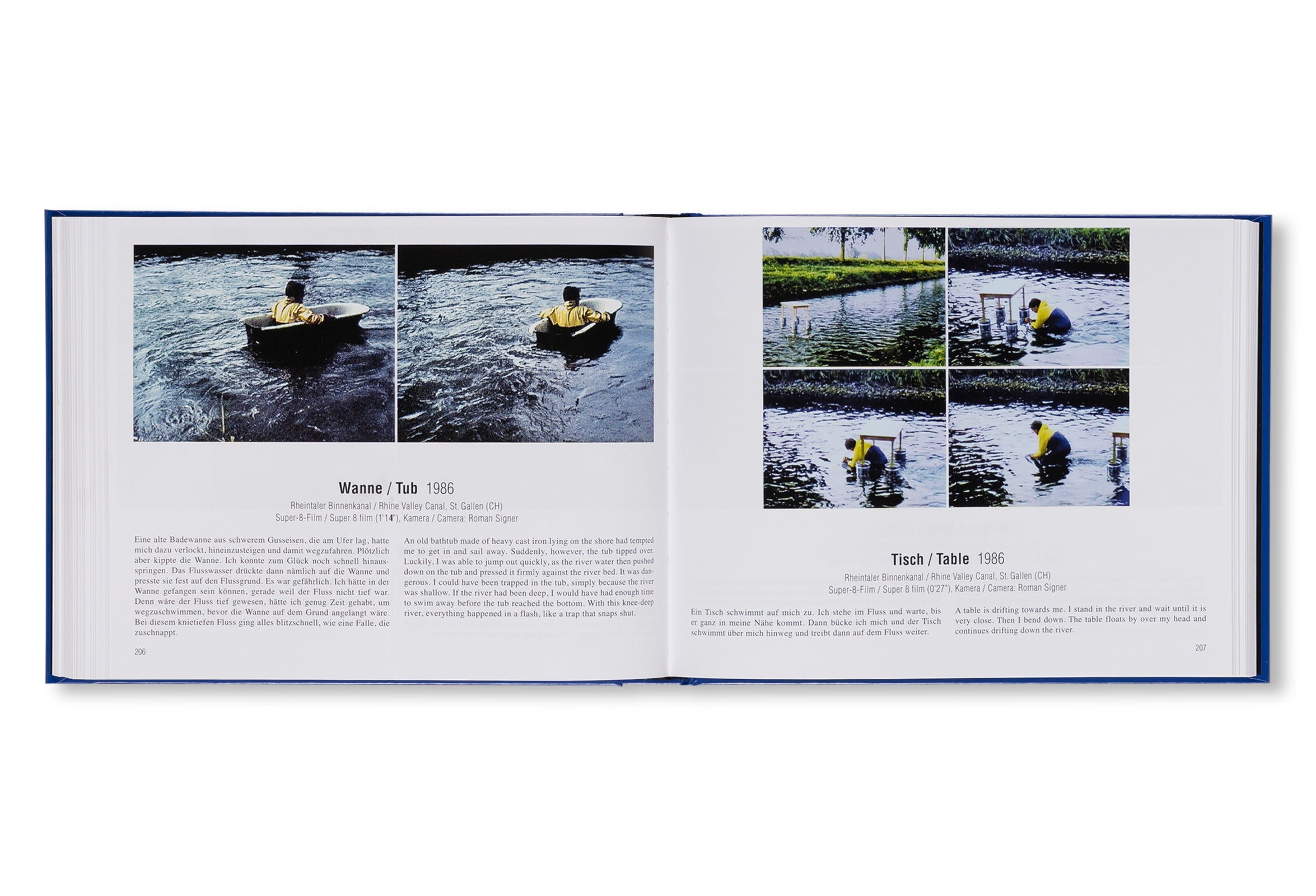 SUPER-8 FILME 1975-2001. KOMMENTIERTES WERKVERZEICHNIS / ANNOTATED CATALOGUE RAISONNÉ by Roman Signer