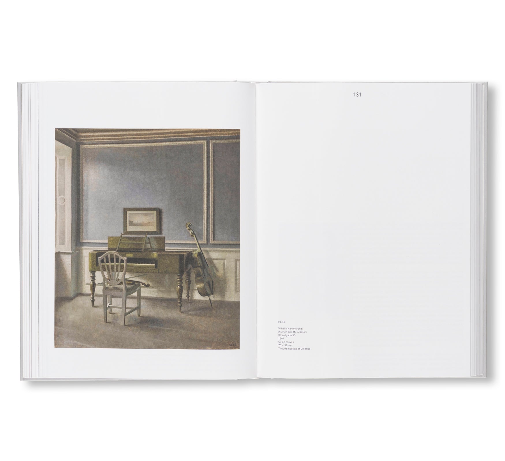 VILHELM HAMMERSHØI – PAINTING AS POETRY by Vilhelm Hammershøi