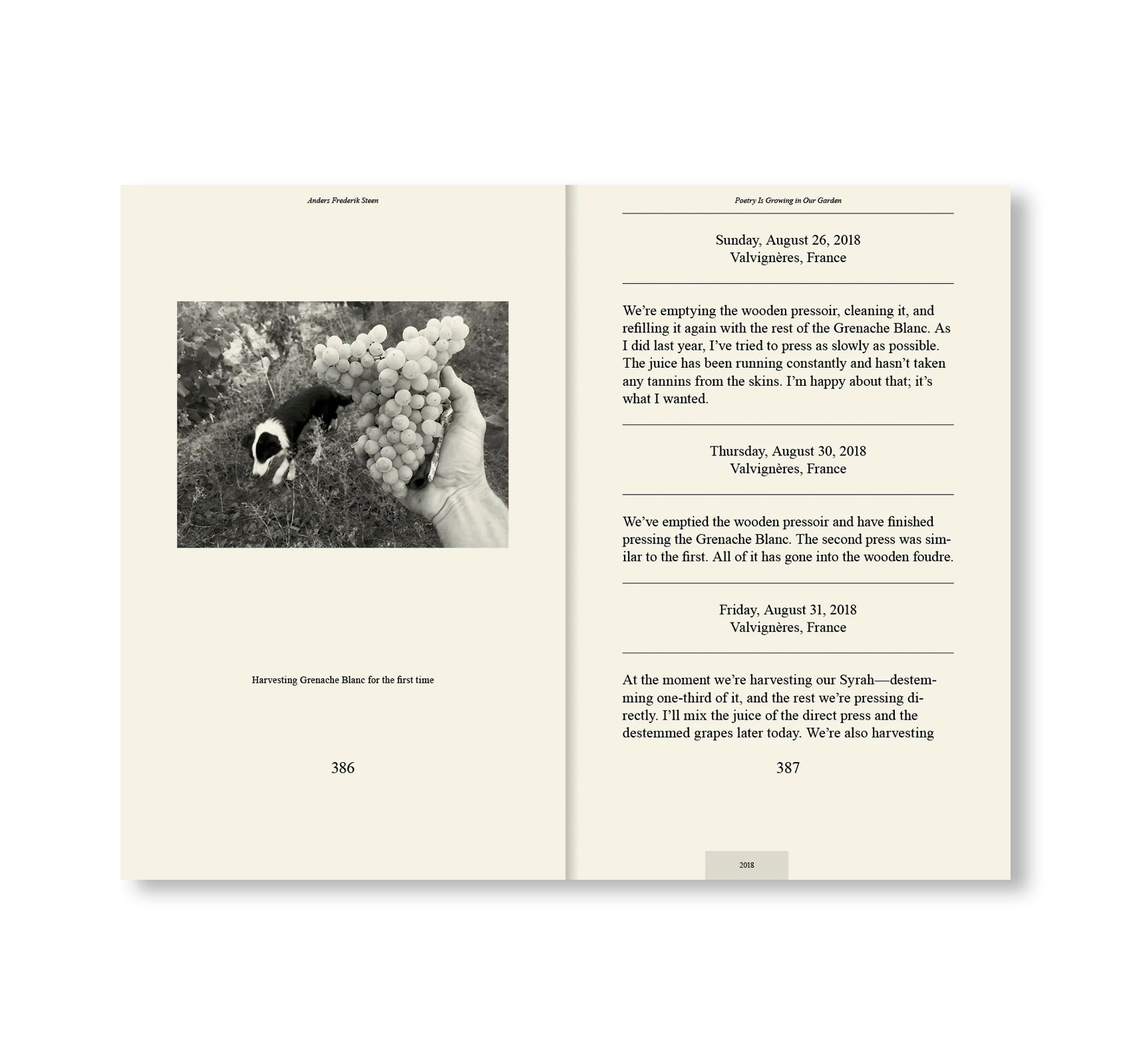 POETRY IS GROWING IN OUR GARDEN by Anders Frederik Steen (VOL.1) [REPRINTED EDITION / THIRD PRINTING]