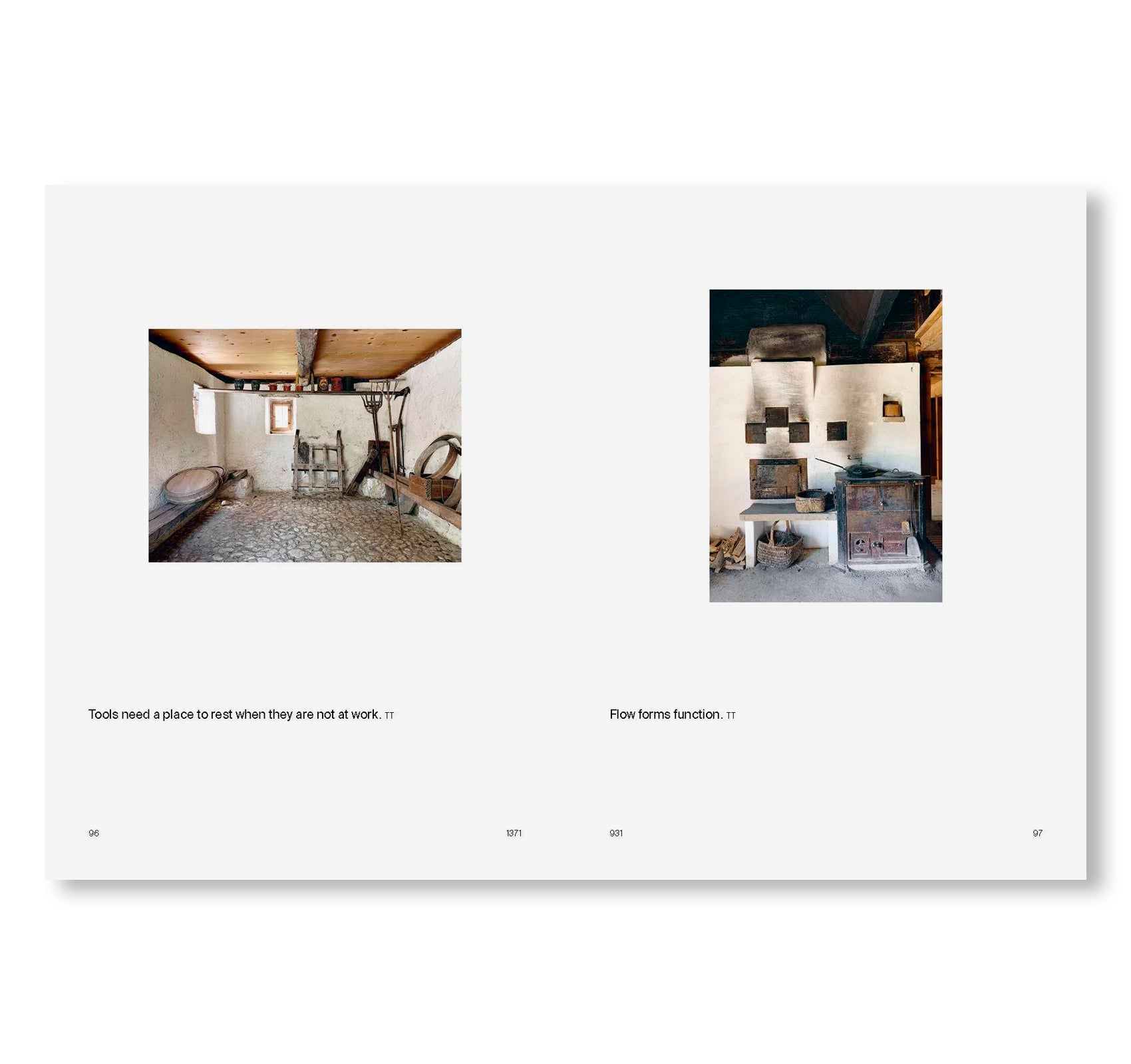 A WAY OF LIFE – NOTES ON BALLENBERG by Rolf Fehlbaum, Jasper Morrison, David Saik, Tsuyoshi Tane, Federica Zanco