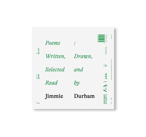 POEMS: WRITTEN, DRAWN, SELECTED AND READ BY JIMMIE DURHAM by Jimmie Durham [LP]