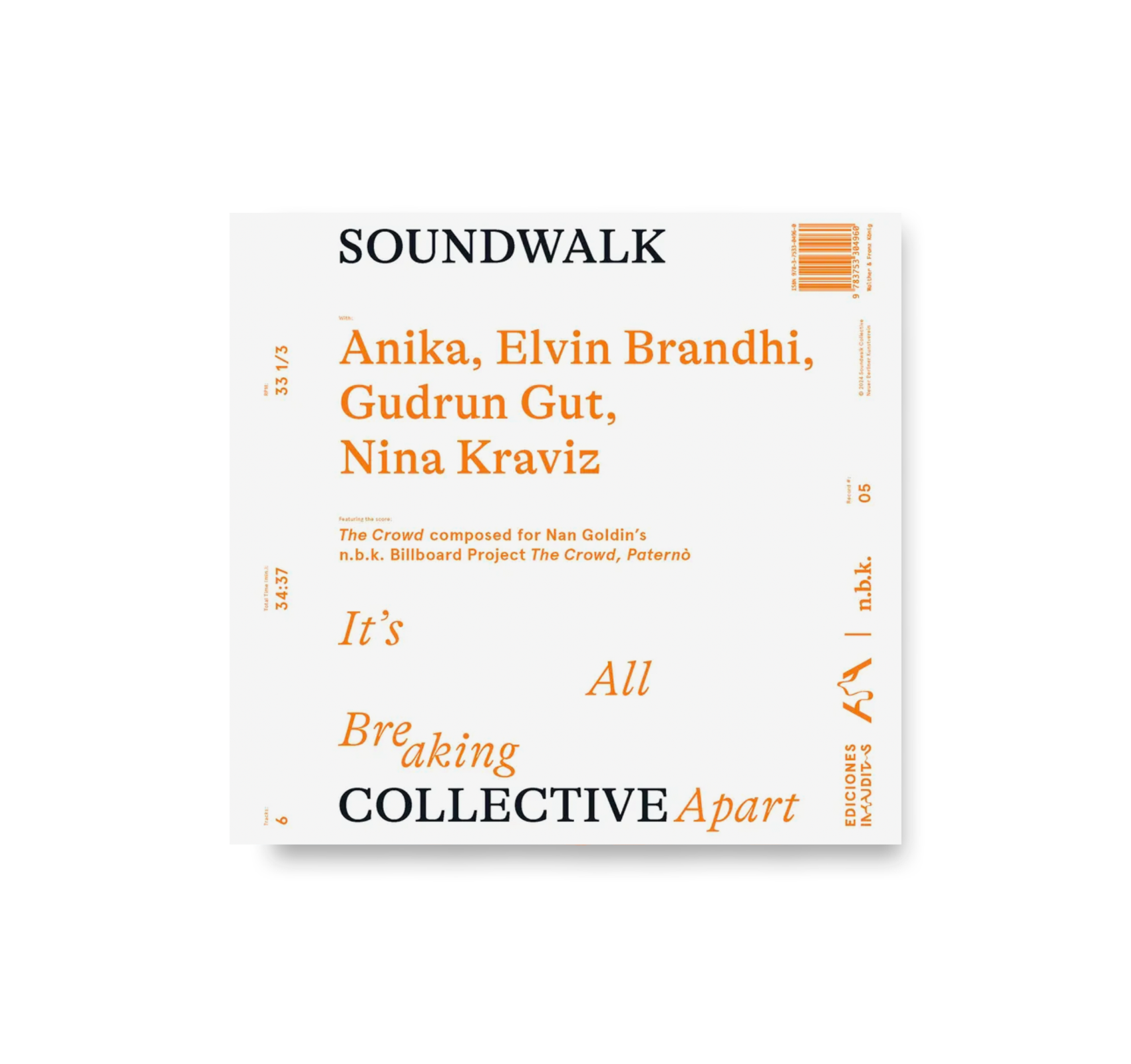 IT’S ALL BREAKING APART by Soundwalk Collective [LP]