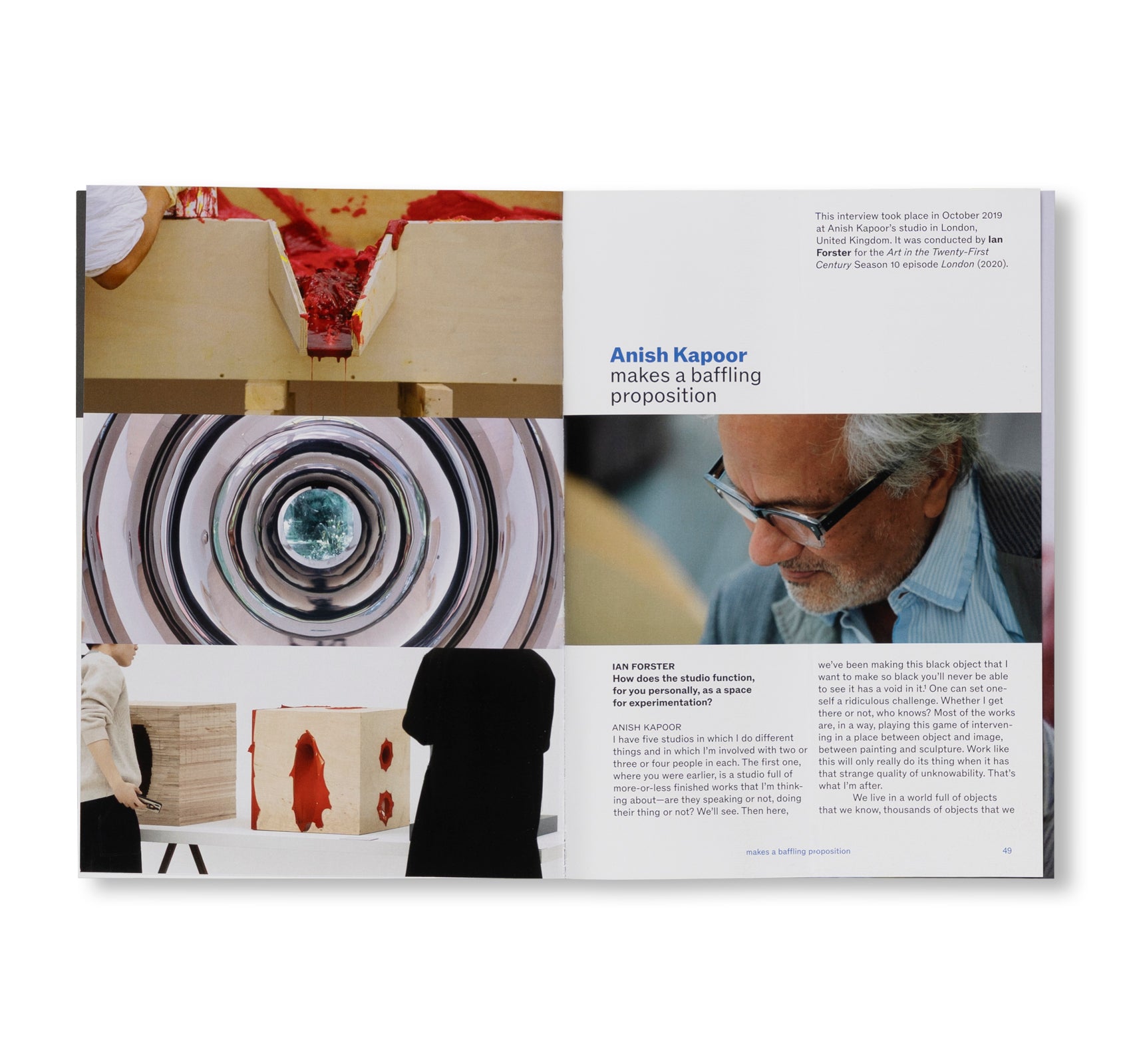 ARTISTS & THE UNKNOWN: ART21 INTERVIEWS WITH ARTISTS