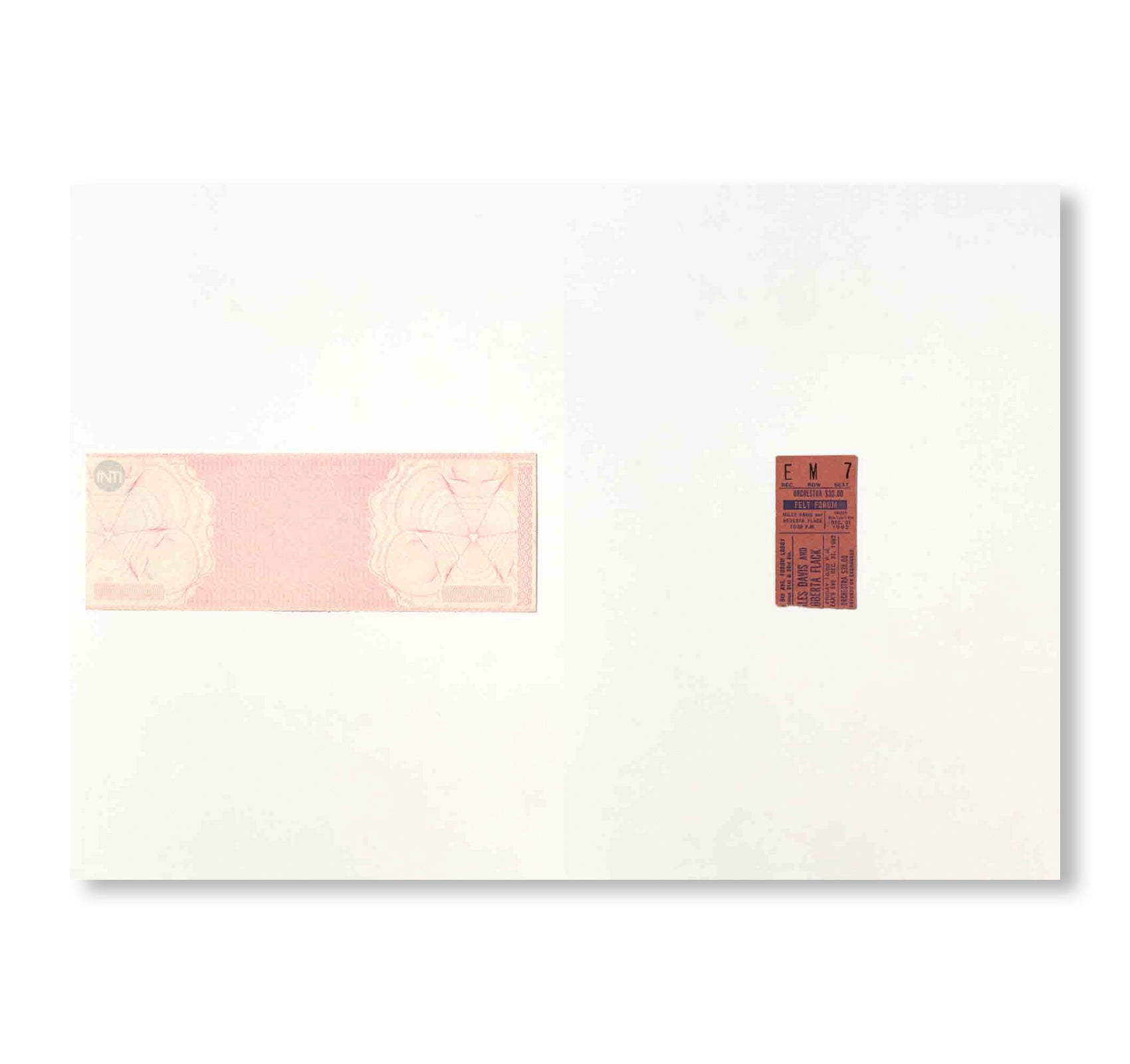 TICKETS TO THE CORE by Jac Leirner