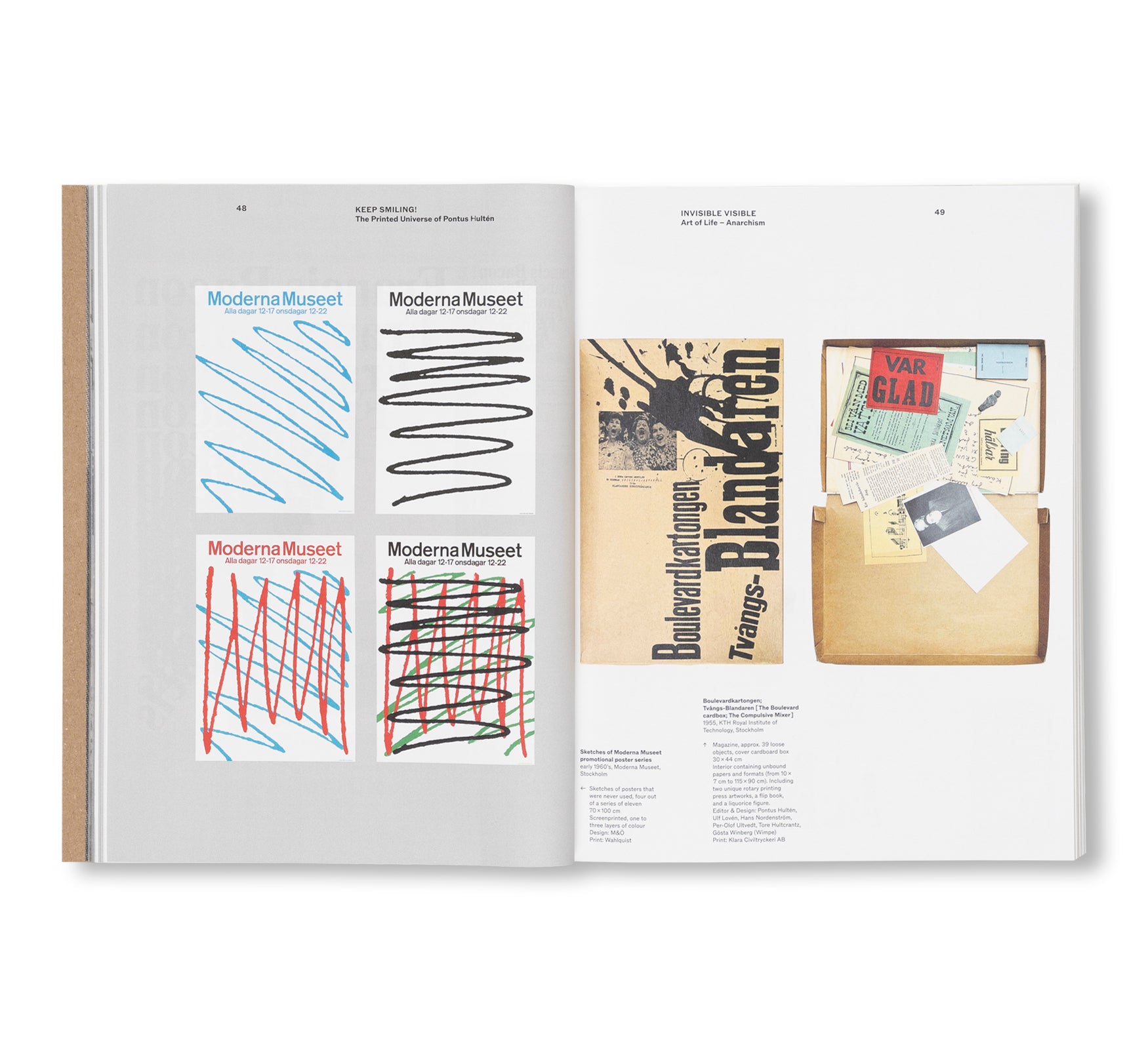 KEEP SMILING! – THE PRINTED UNIVERSE OF PONTUS HULTEN by Pontus Hultén, Stina Gromark [ENGLISH EDITION]