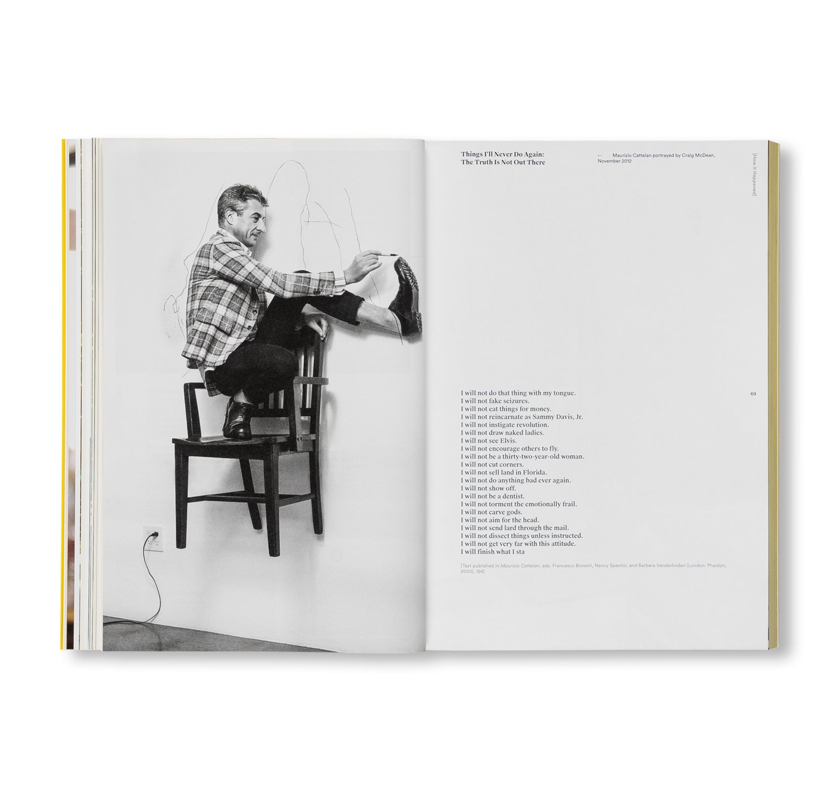 BEWARE OF YOURSELF by Maurizio Cattelan [ENGLISH EDITION]