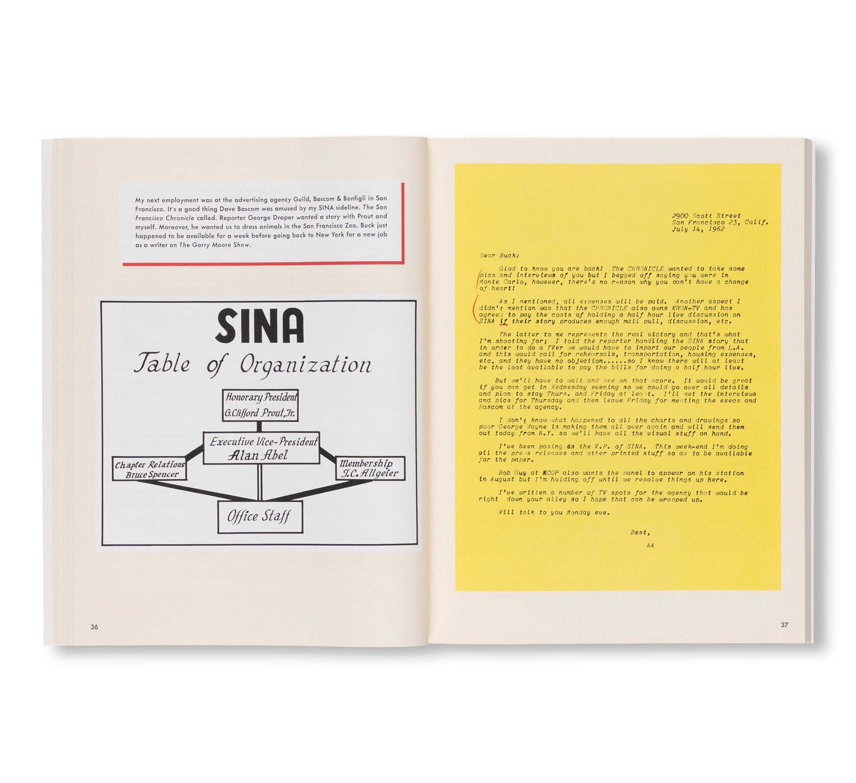 INSIDE SINA: THE SOCIETY FOR INDECENCY TO NAKED ANIMALS by Alan & Jeanne Abel