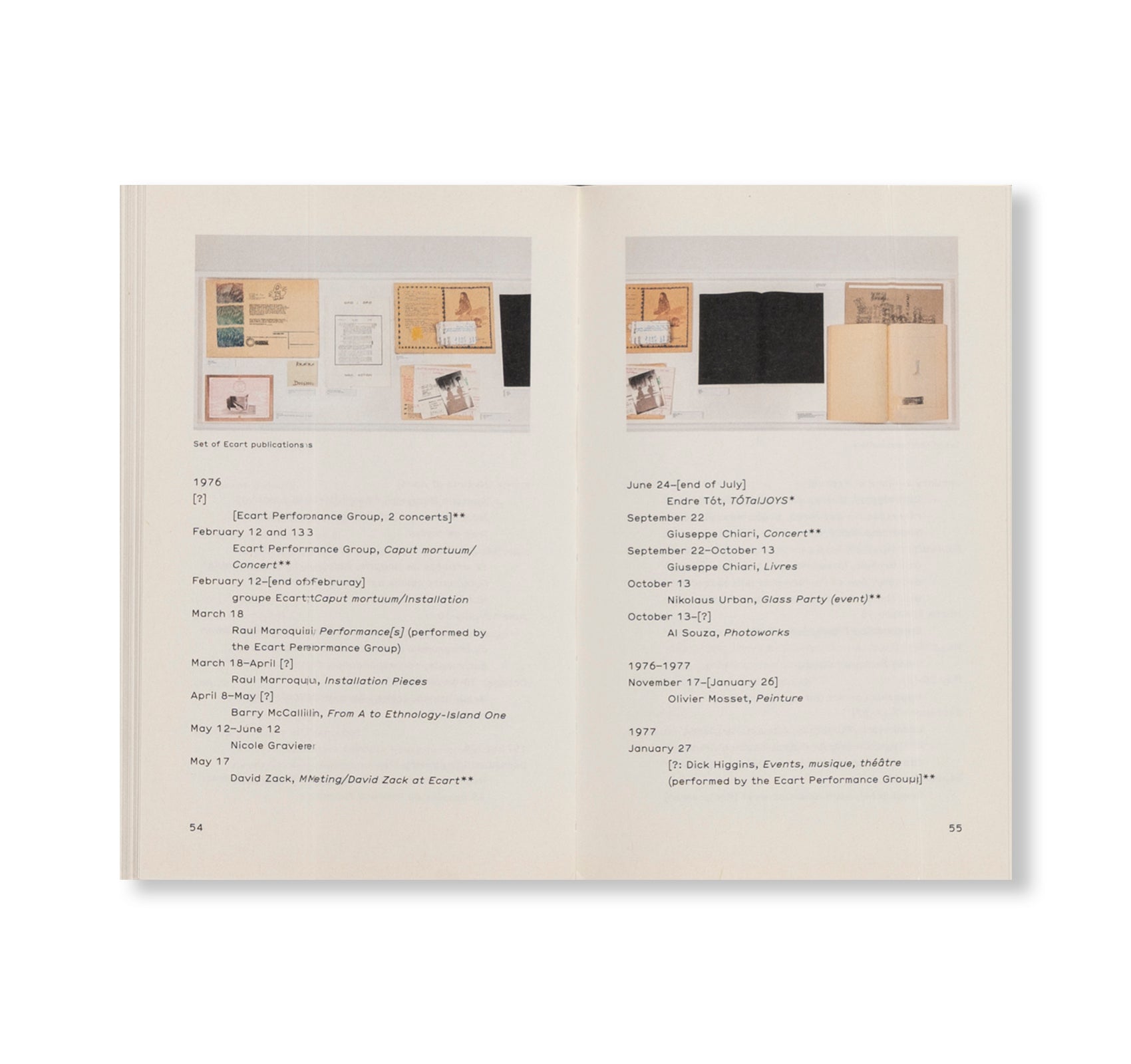 ECART 1969-1980 by John Armleder