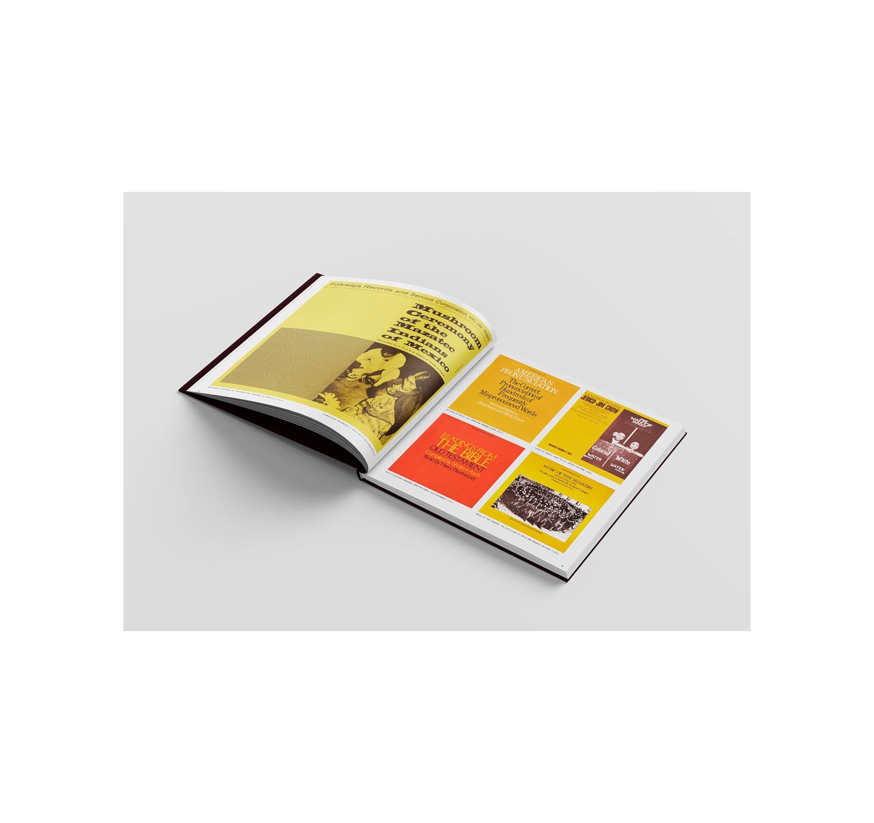FOLKWAYS RECORDS: A VISUAL HISTORY OF FOLKWAYS RECORDS COVER ART