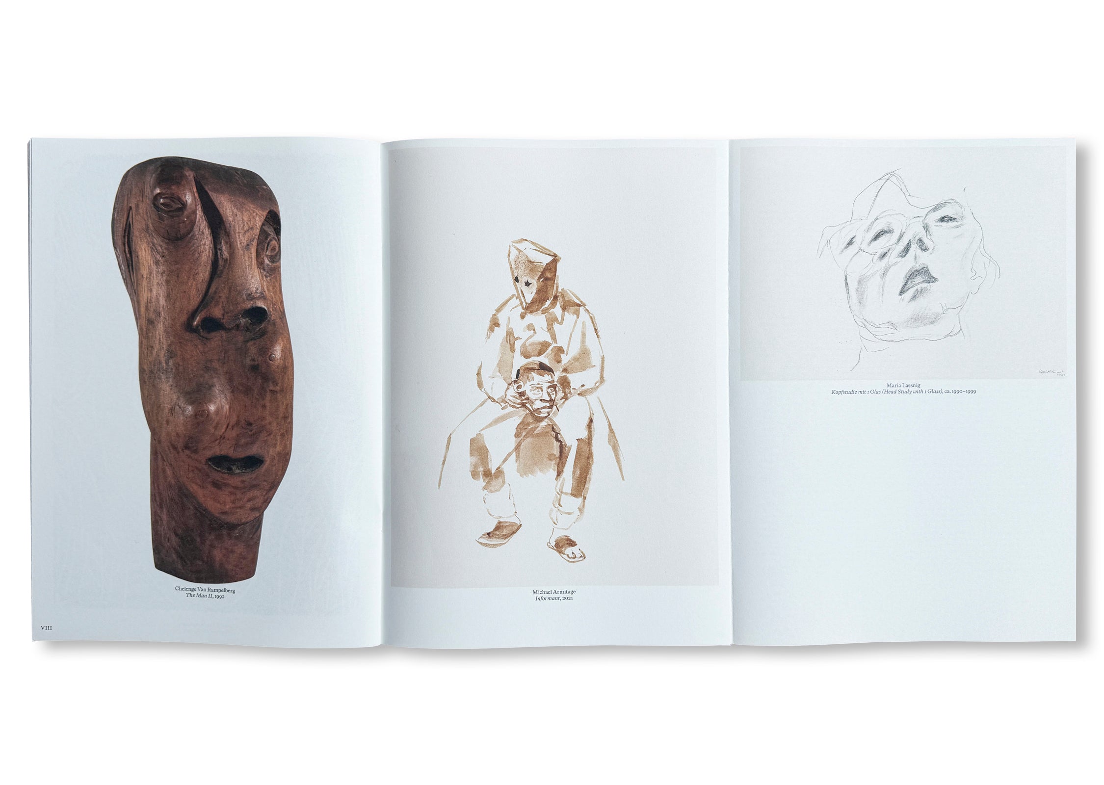 LOOK AT YOURSELF TO FIND YOU by Michael Armitage, Maria Lassnig, Chelenge Van Rampelberg