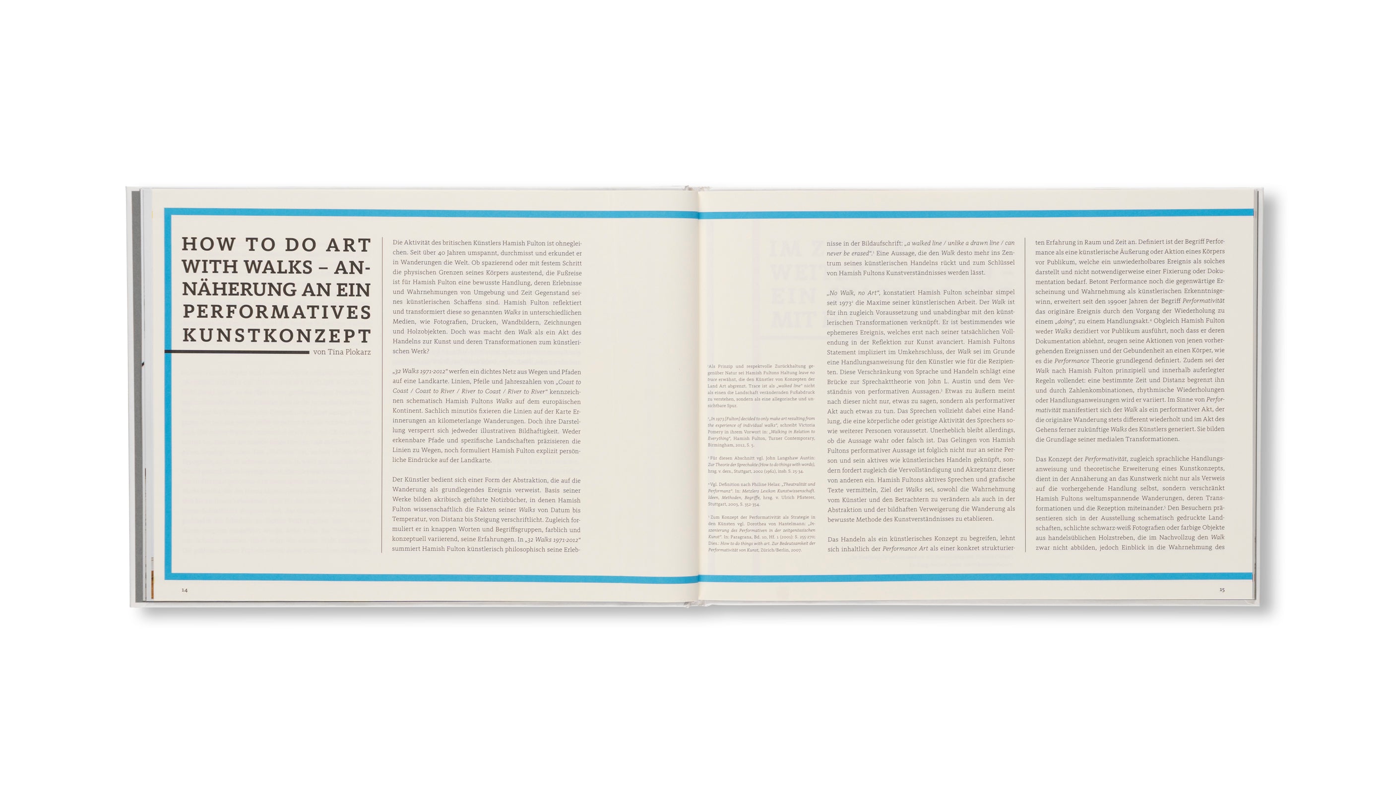 WALKING TRANSFORMATION by Hamish Fulton