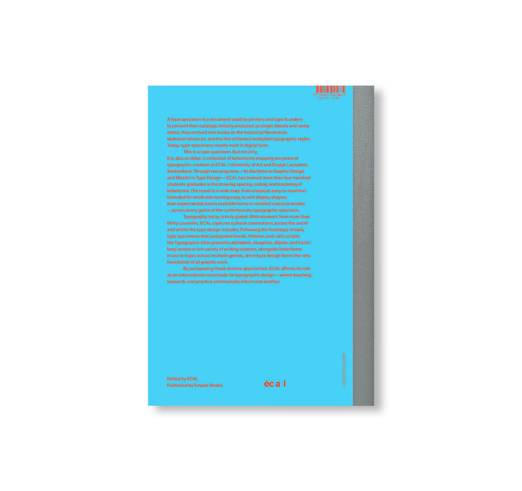 ECAL – A TYPOGRAPHIC ATLAS