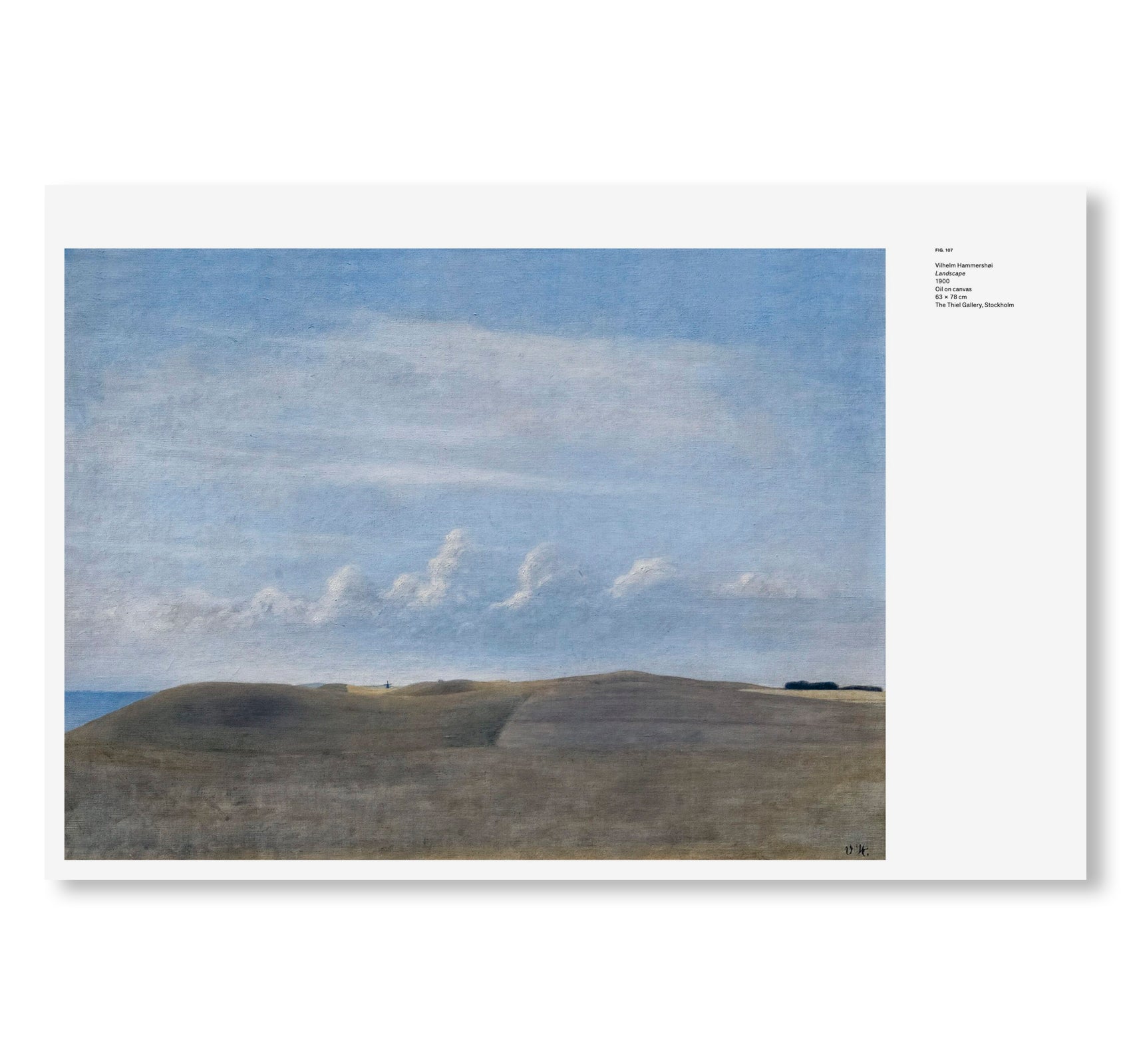 VILHELM HAMMERSHØI – PAINTING AS POETRY by Vilhelm Hammershøi