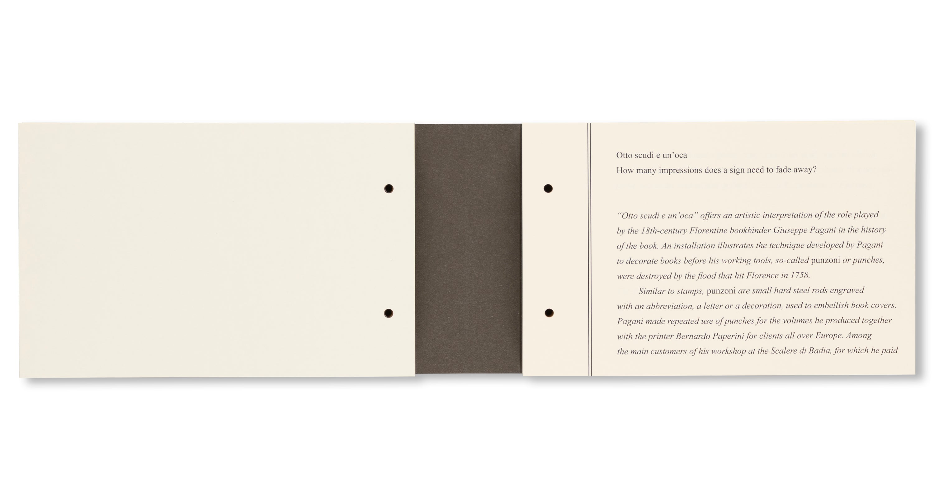 A CATALOGUE OF PUNCH SYMBOLS by Giuseppe Pagani