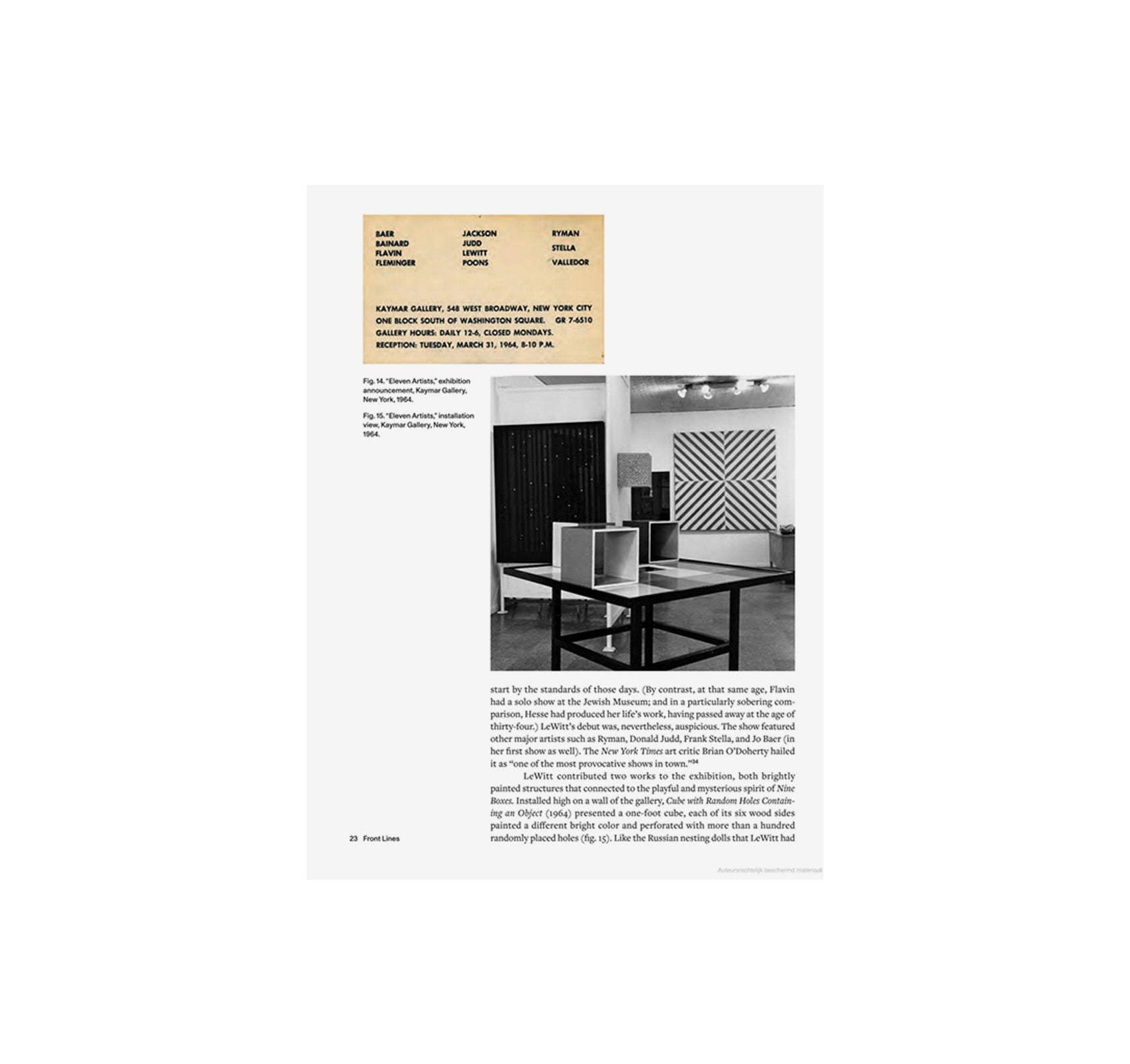 LOCATING SOL LEWITT by Sol LeWitt