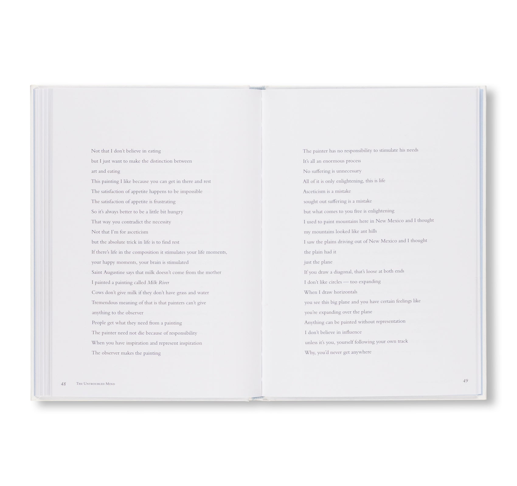 AGNES MARTIN: ON BEAUTY by Agnes Martin
