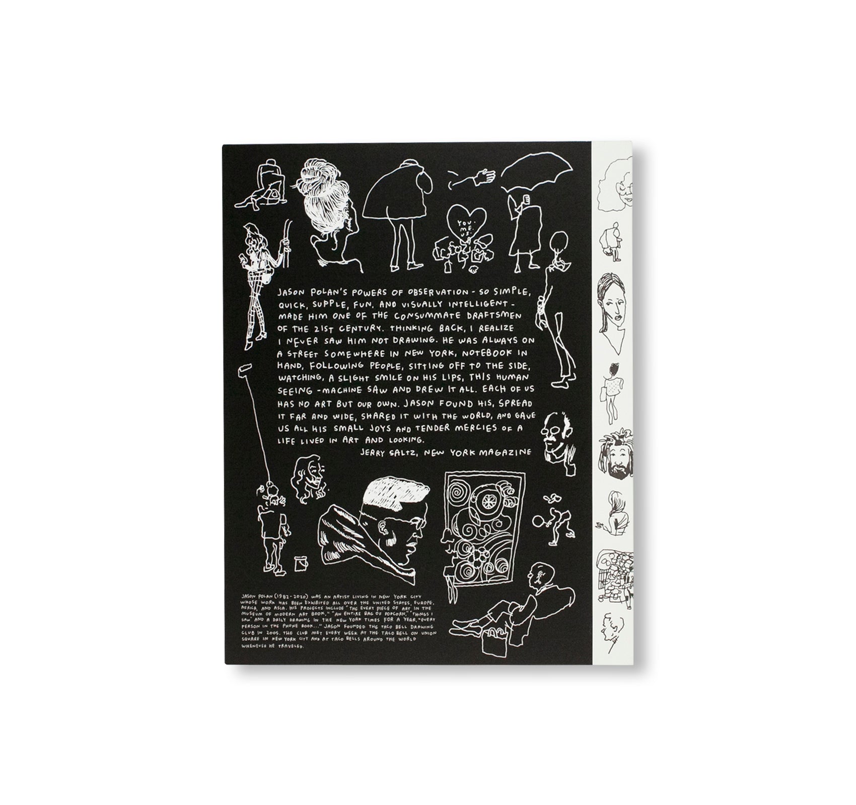 EVERY PERSON IN NEW YORK VOL 2 by Jason Polan
