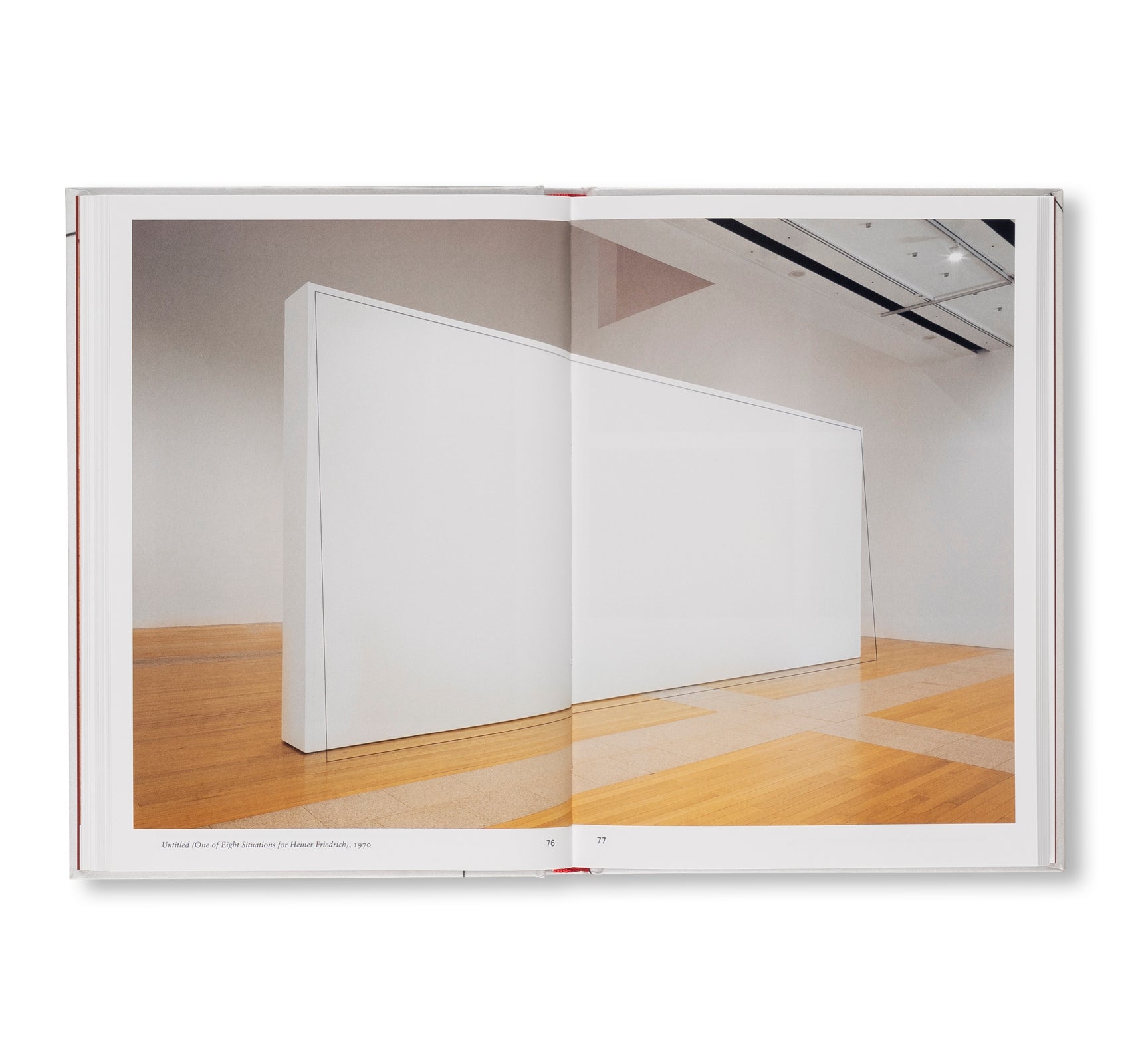 THREADING SPACE by Fred Sandback