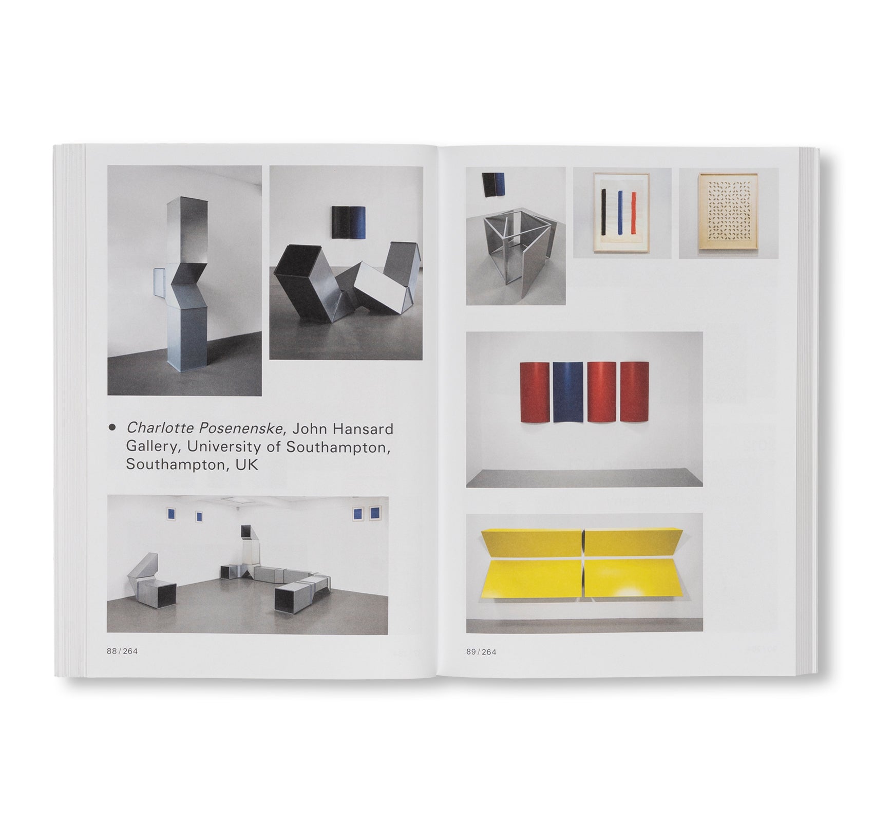 INSTALLATION VIEWS by Charlotte Posenenske