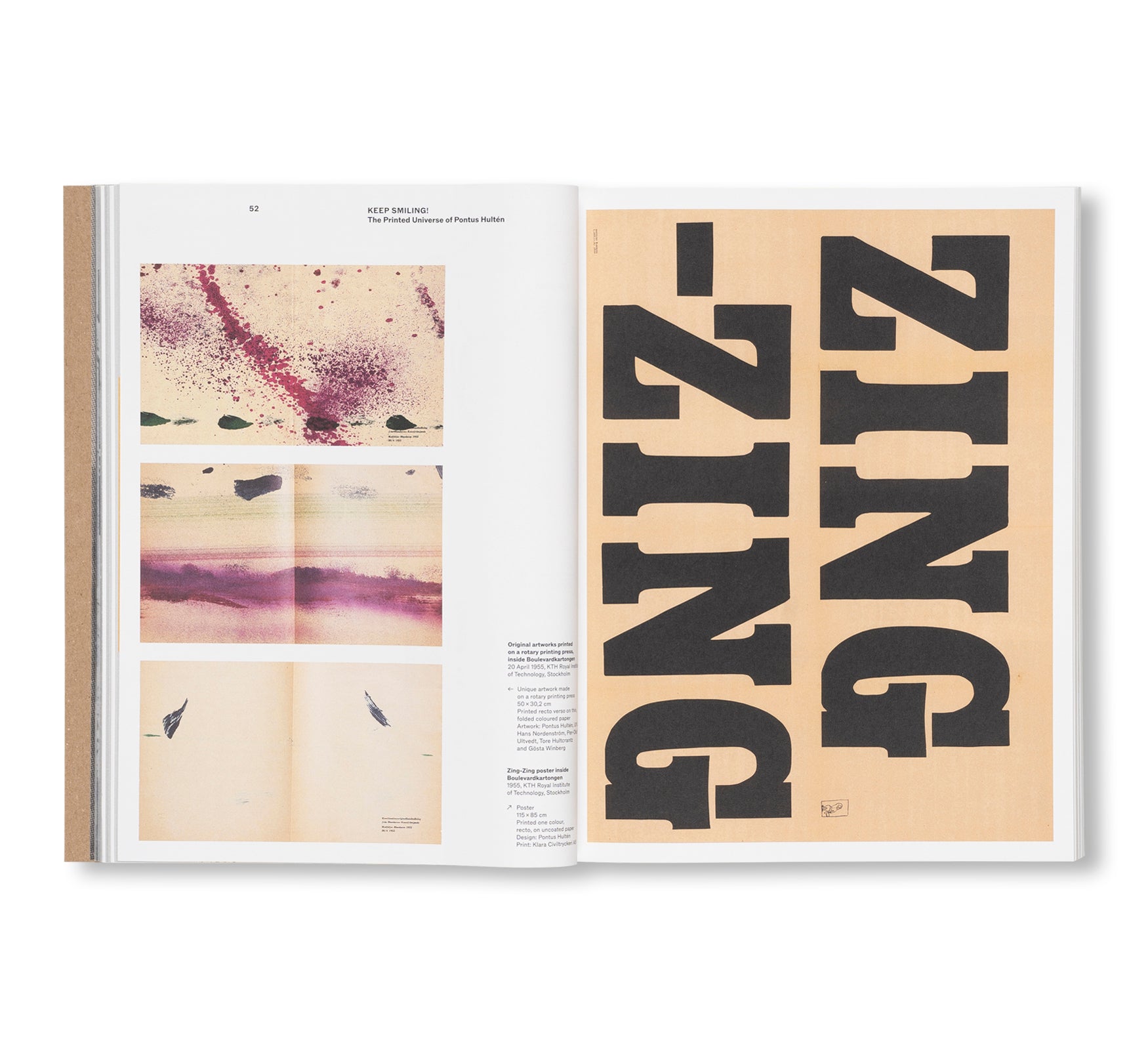 KEEP SMILING! – THE PRINTED UNIVERSE OF PONTUS HULTEN by Pontus Hultén, Stina Gromark [ENGLISH EDITION]