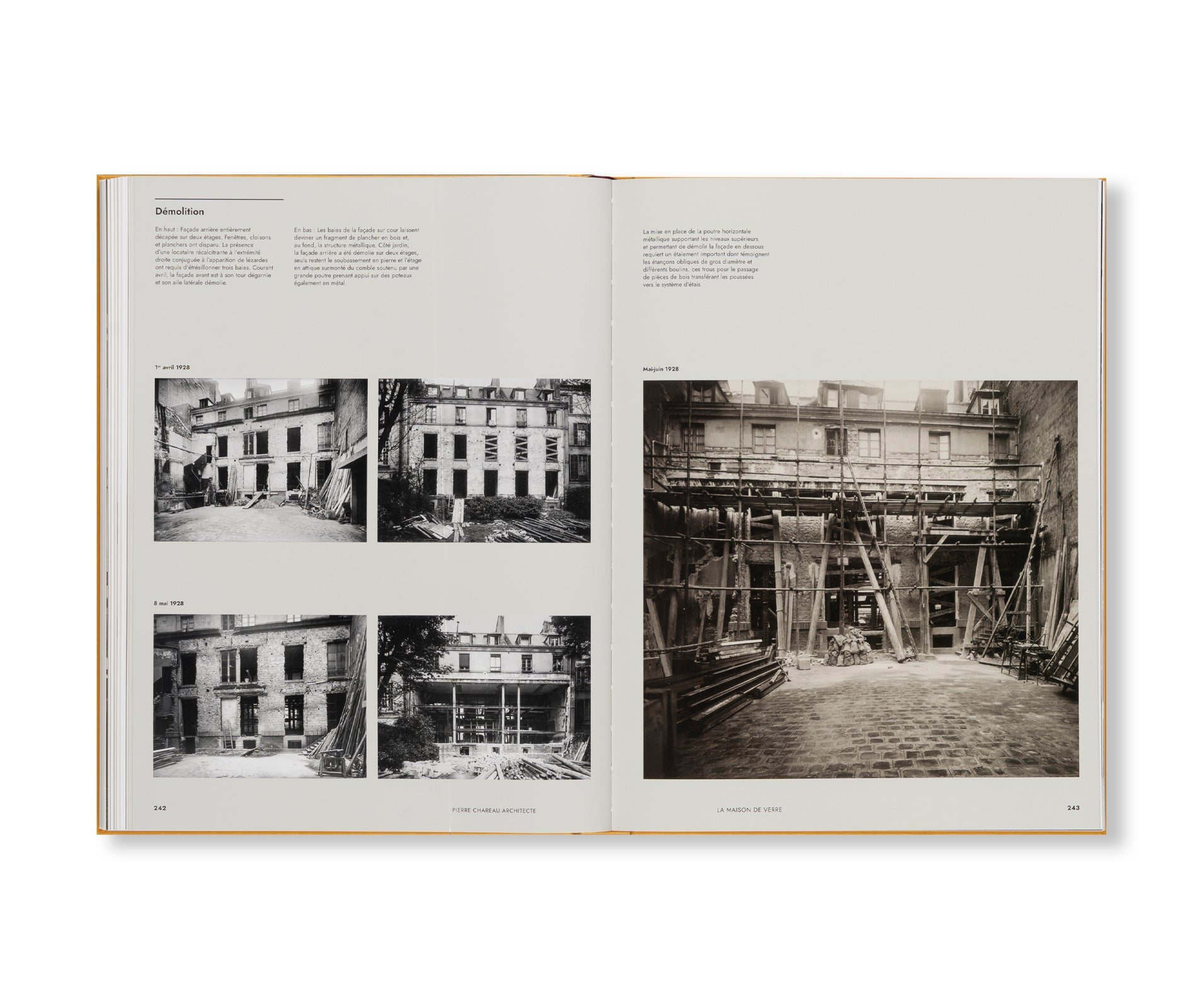 PIERRE CHAREAU: VOLUME II. ARCHITECTURE INTÉRIEURE. ARCHITECTURE. by Pierre Chareau