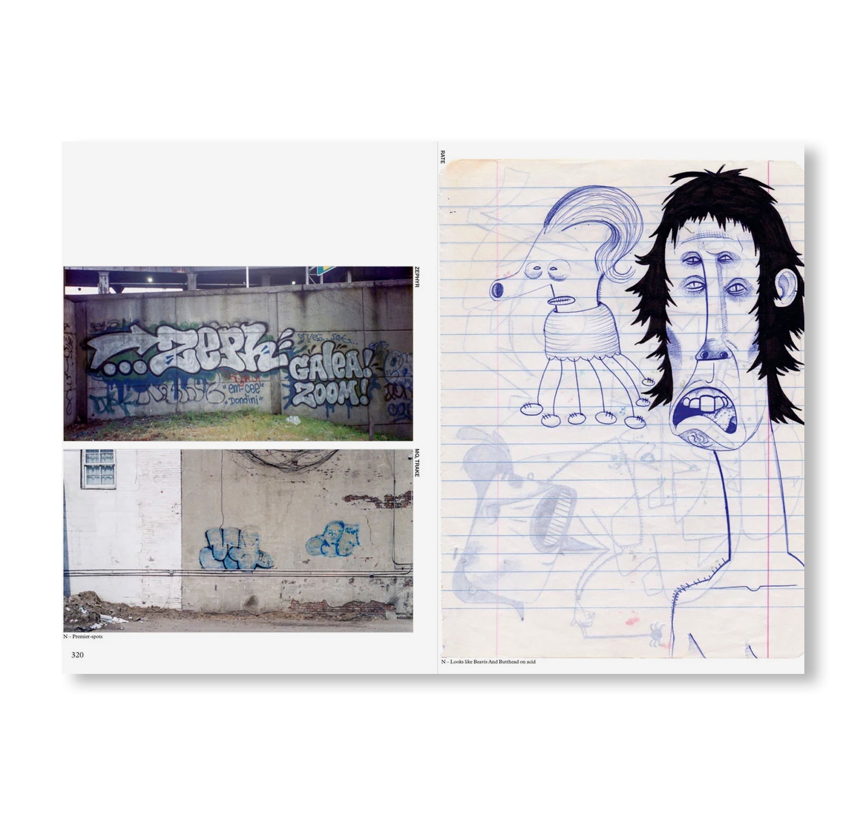 YOU WEREN'T THERE: 1990S NYC GRAFFITI. AESTHETICS, PLASTICITY, & FORM.