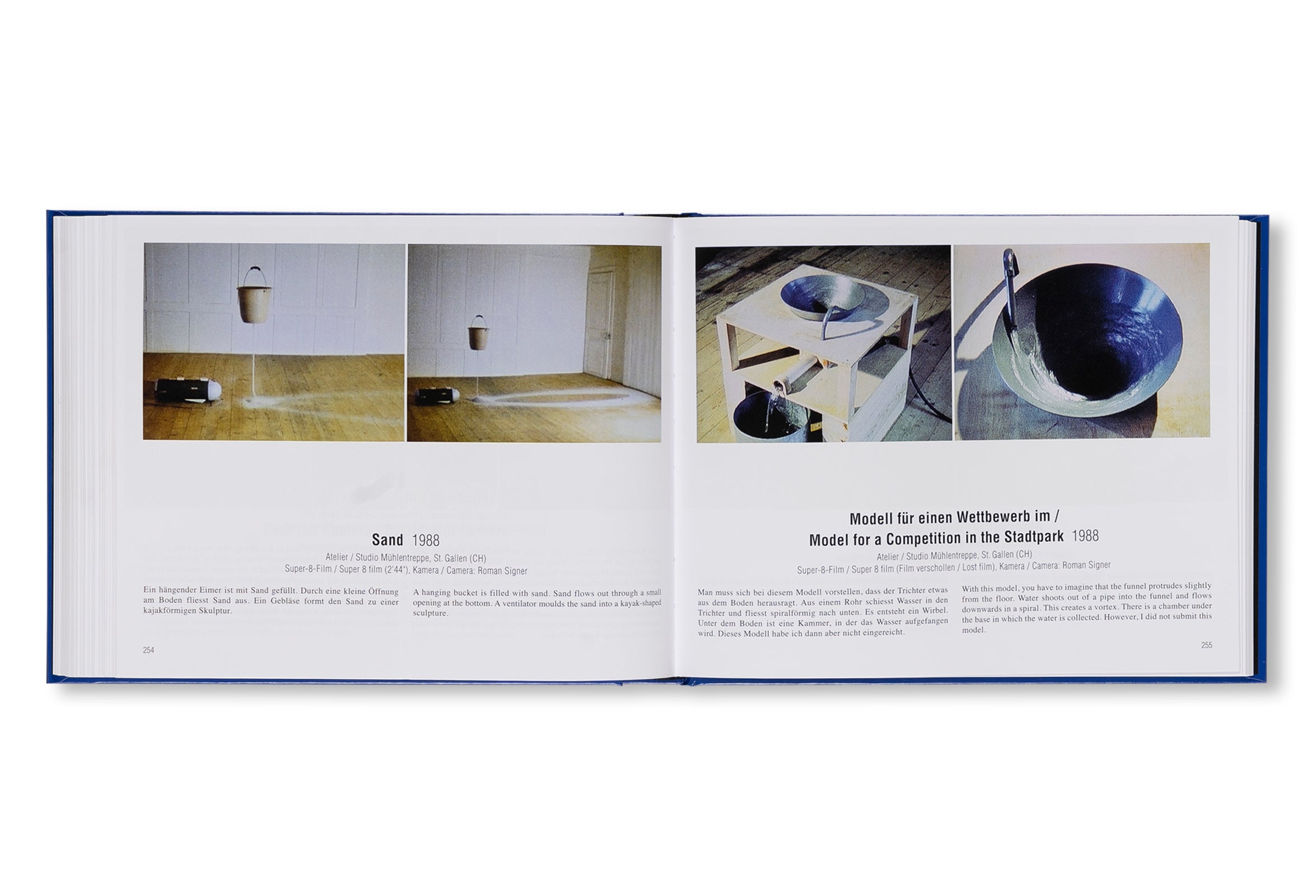 SUPER-8 FILME 1975-2001. KOMMENTIERTES WERKVERZEICHNIS / ANNOTATED CATALOGUE RAISONNÉ by Roman Signer