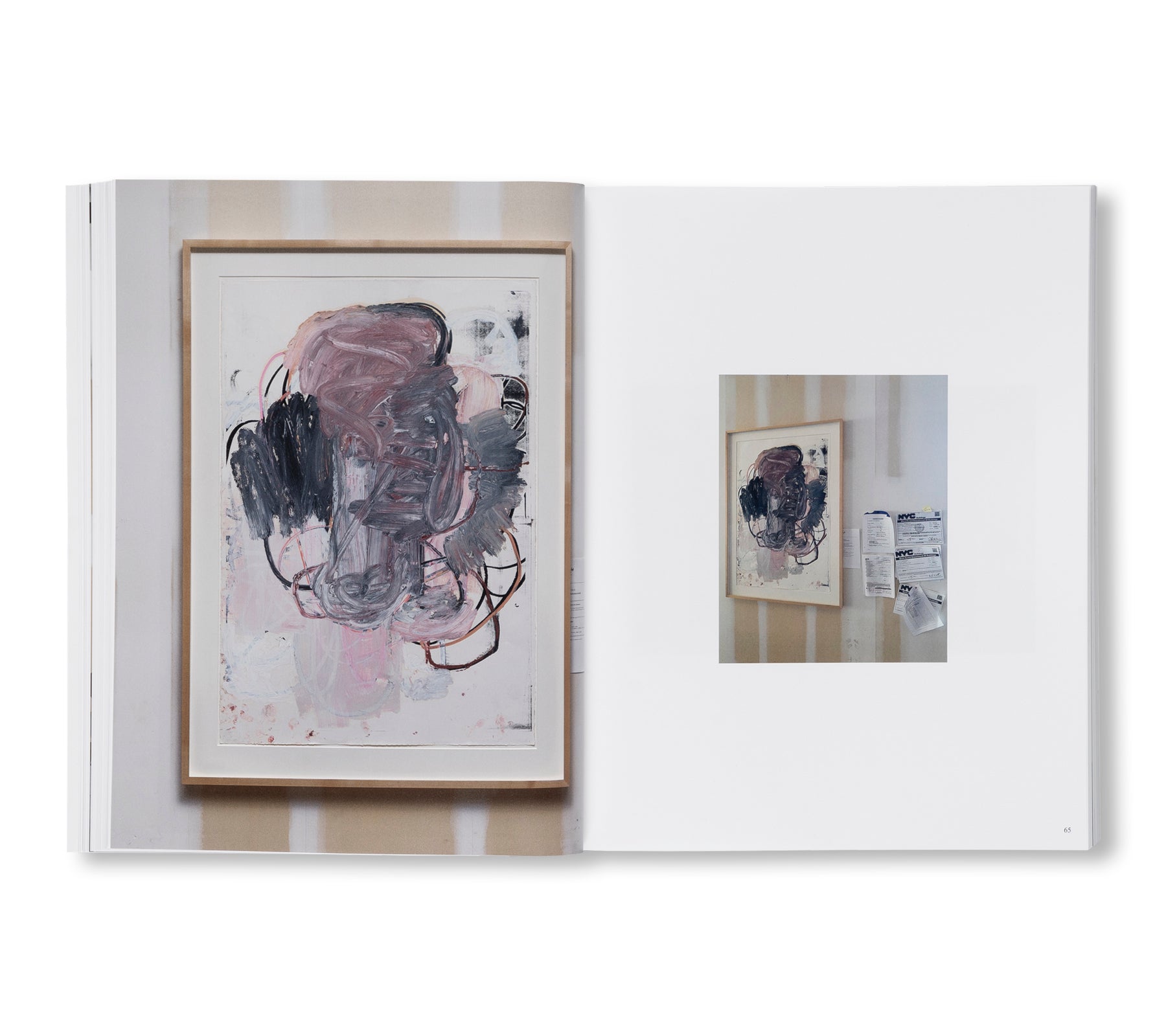 SEE STOP RUN by Christopher Wool