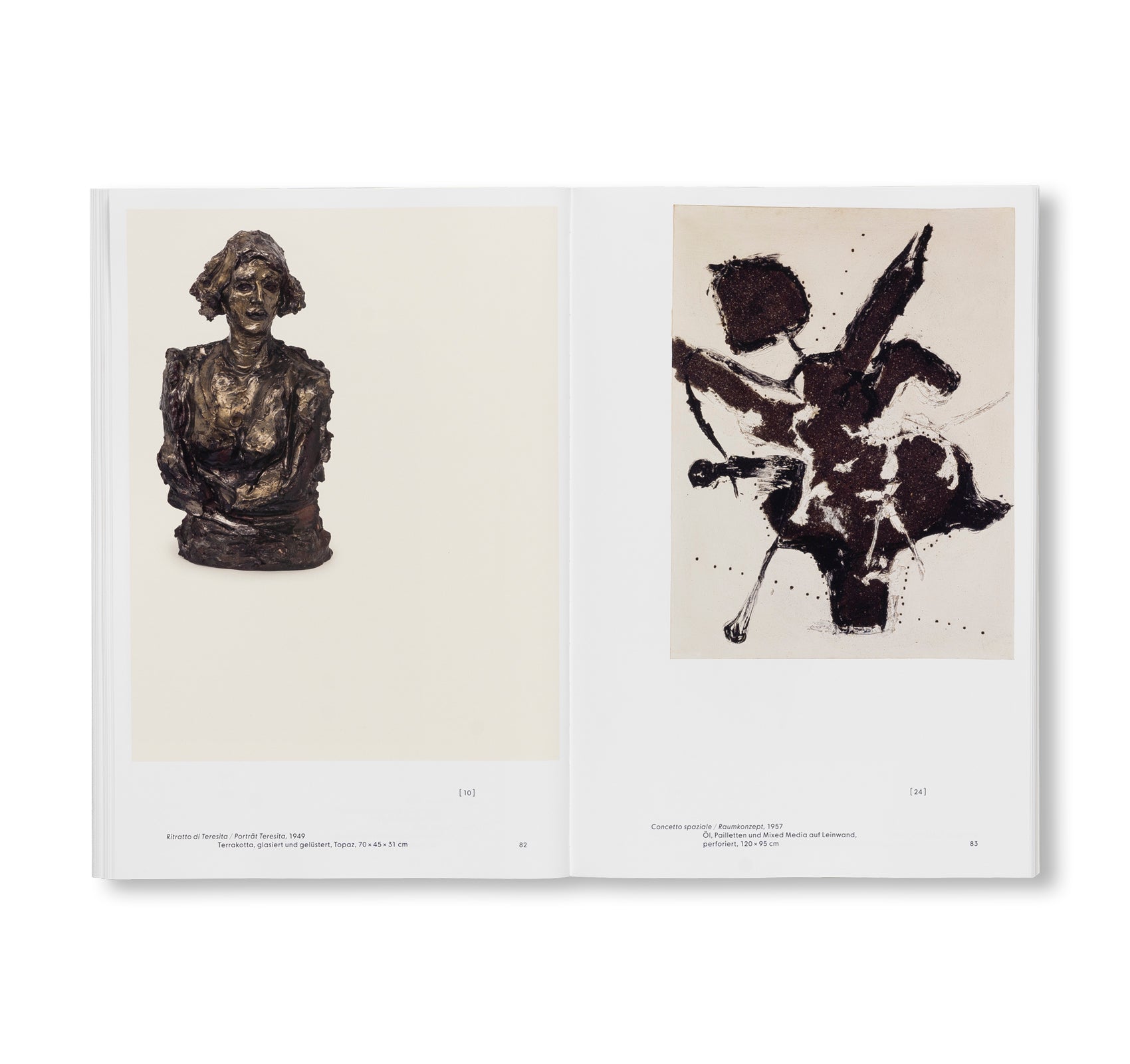 ERWARTUNG by Lucio Fontana [GERMAN EDITION]