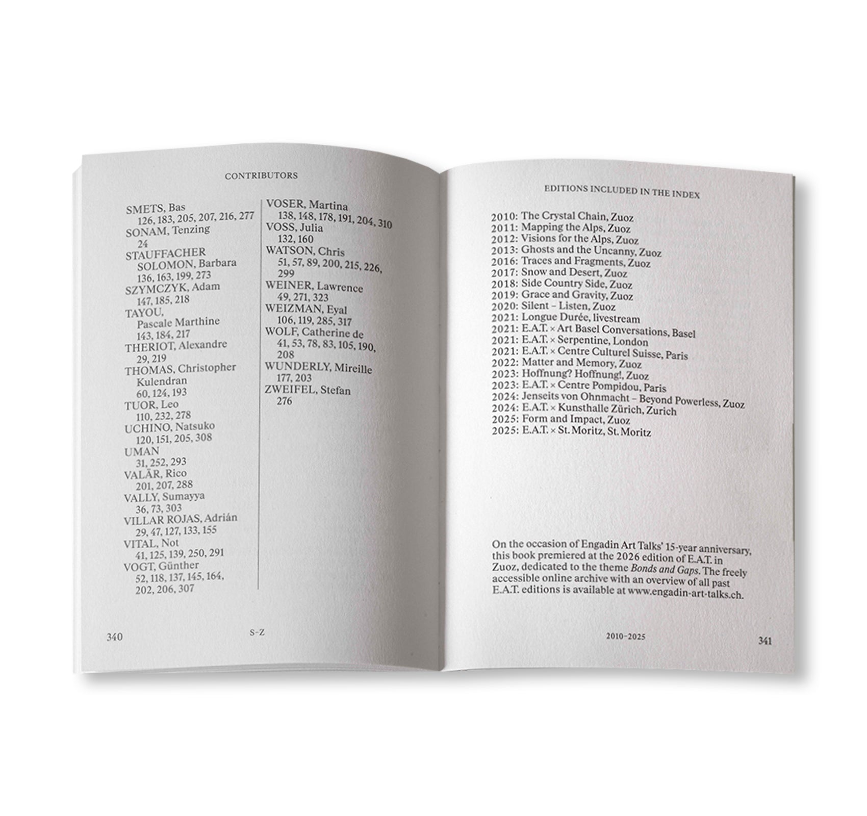 E.A.T. INDEX