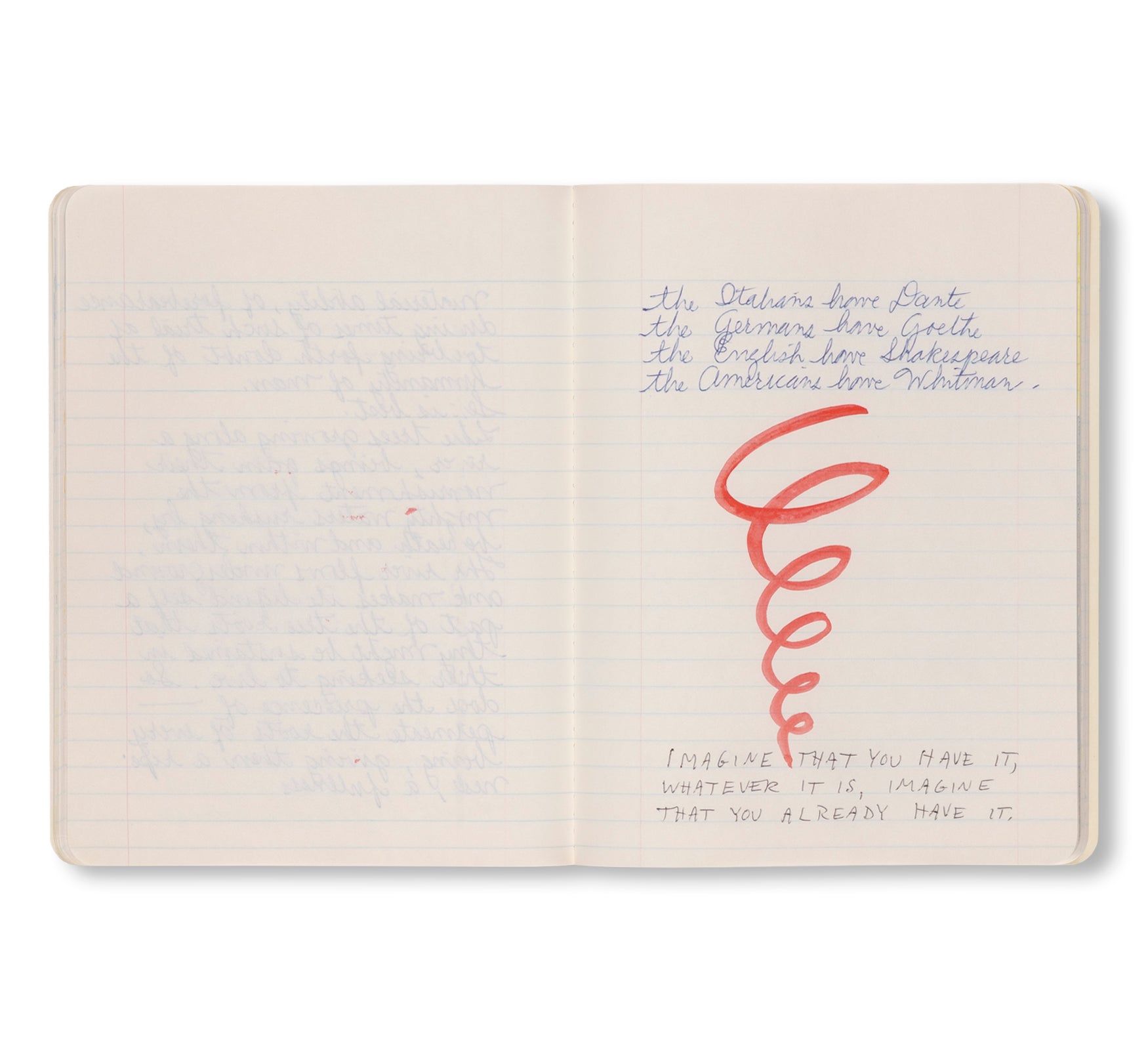 PAUL THEK: NOTEBOOK #41, 1977 by Paul Thek