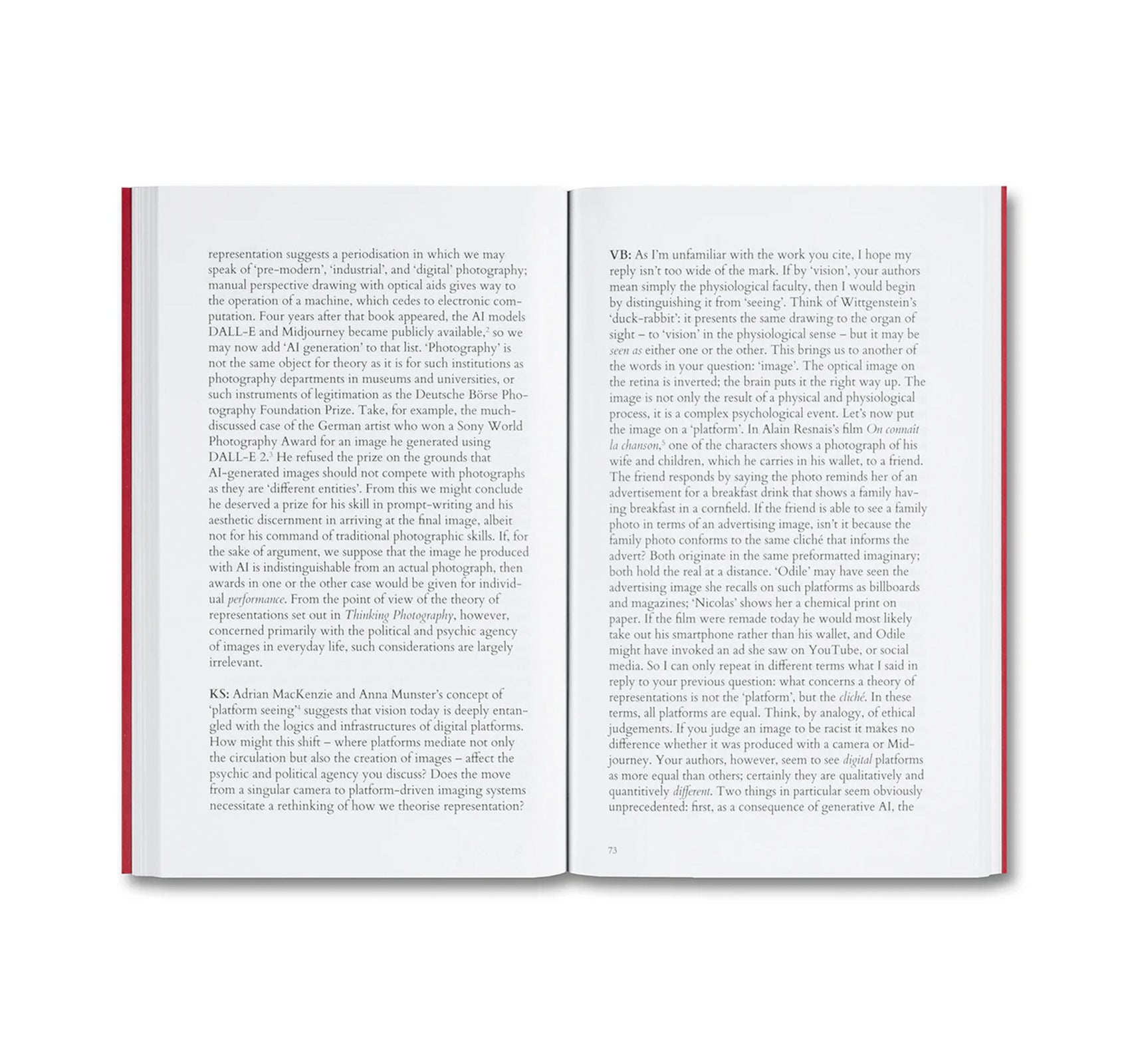 RETURNING TO BENJAMIN: ART IN THE AGE OF AI by Victor Burgin