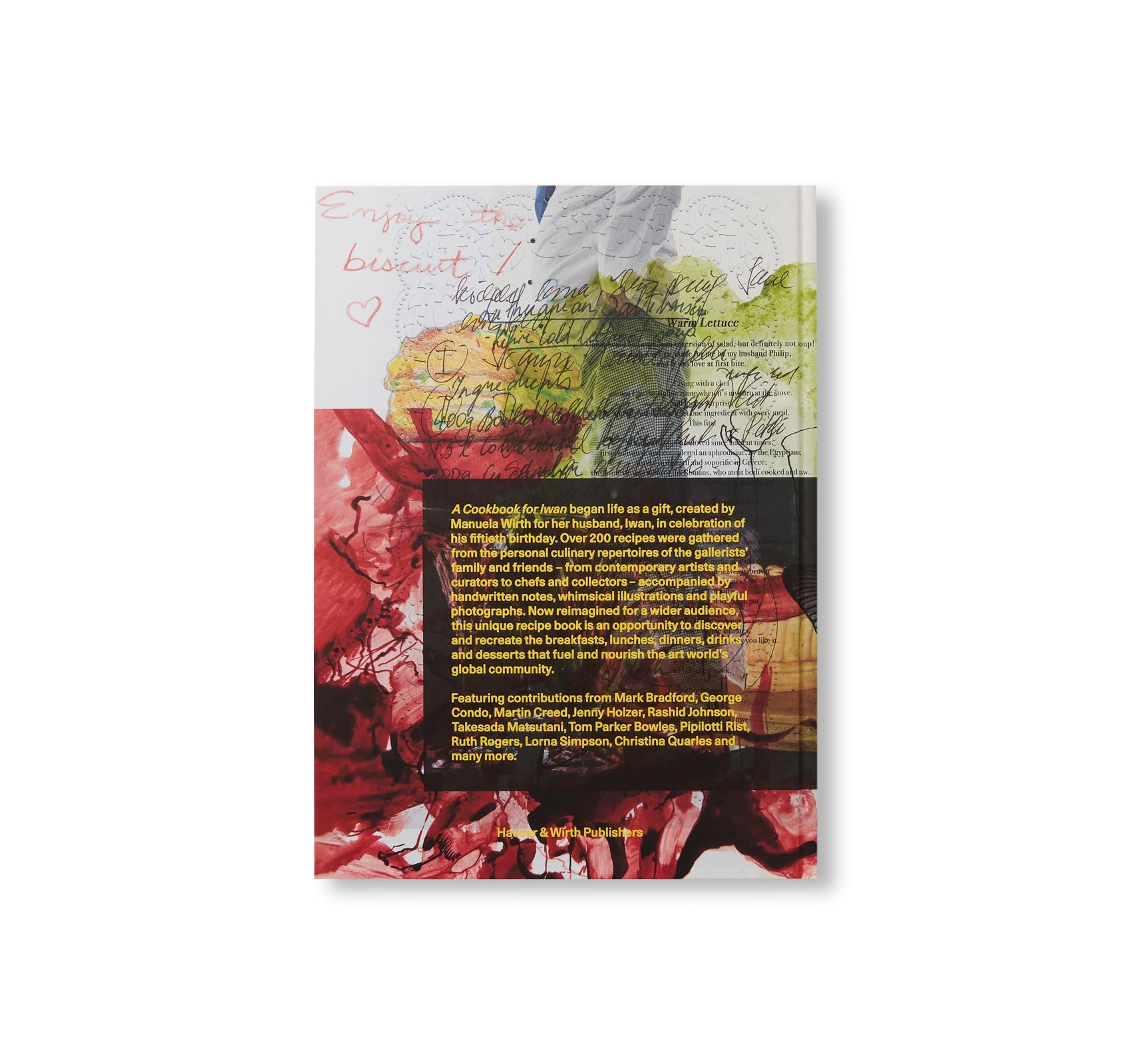 A COOKBOOK FOR IWAN: FROM STUDIO TO STOVE