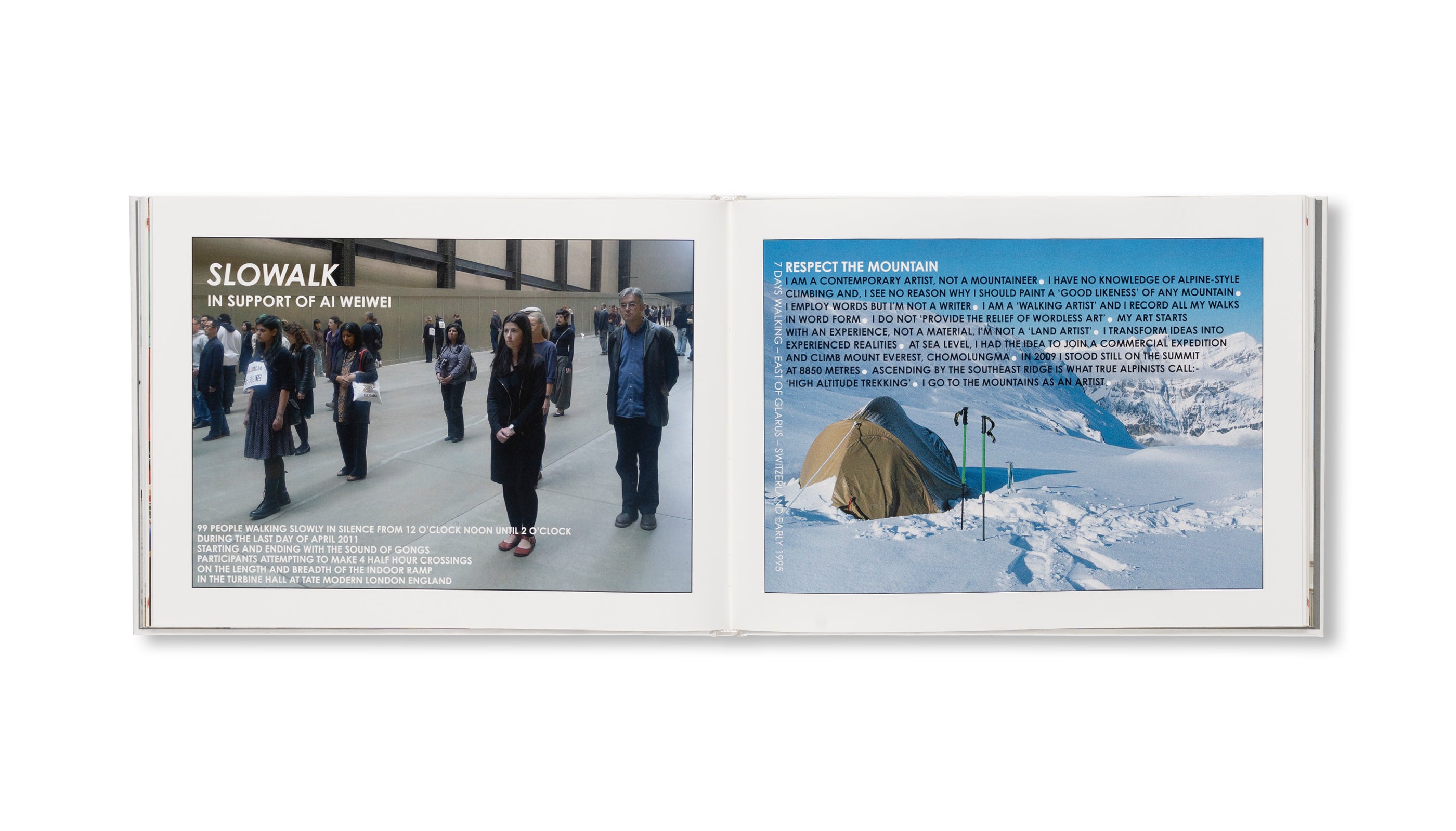 WALKING TRANSFORMATION by Hamish Fulton