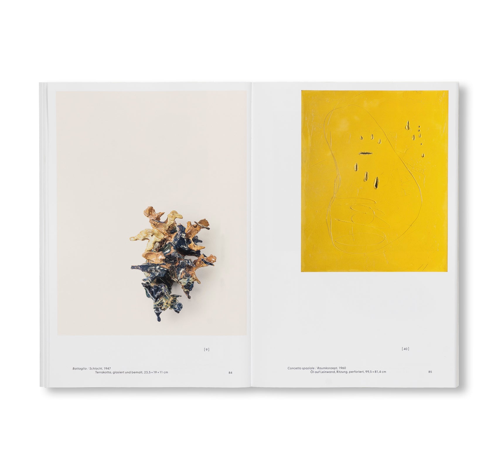 ERWARTUNG by Lucio Fontana [GERMAN EDITION]