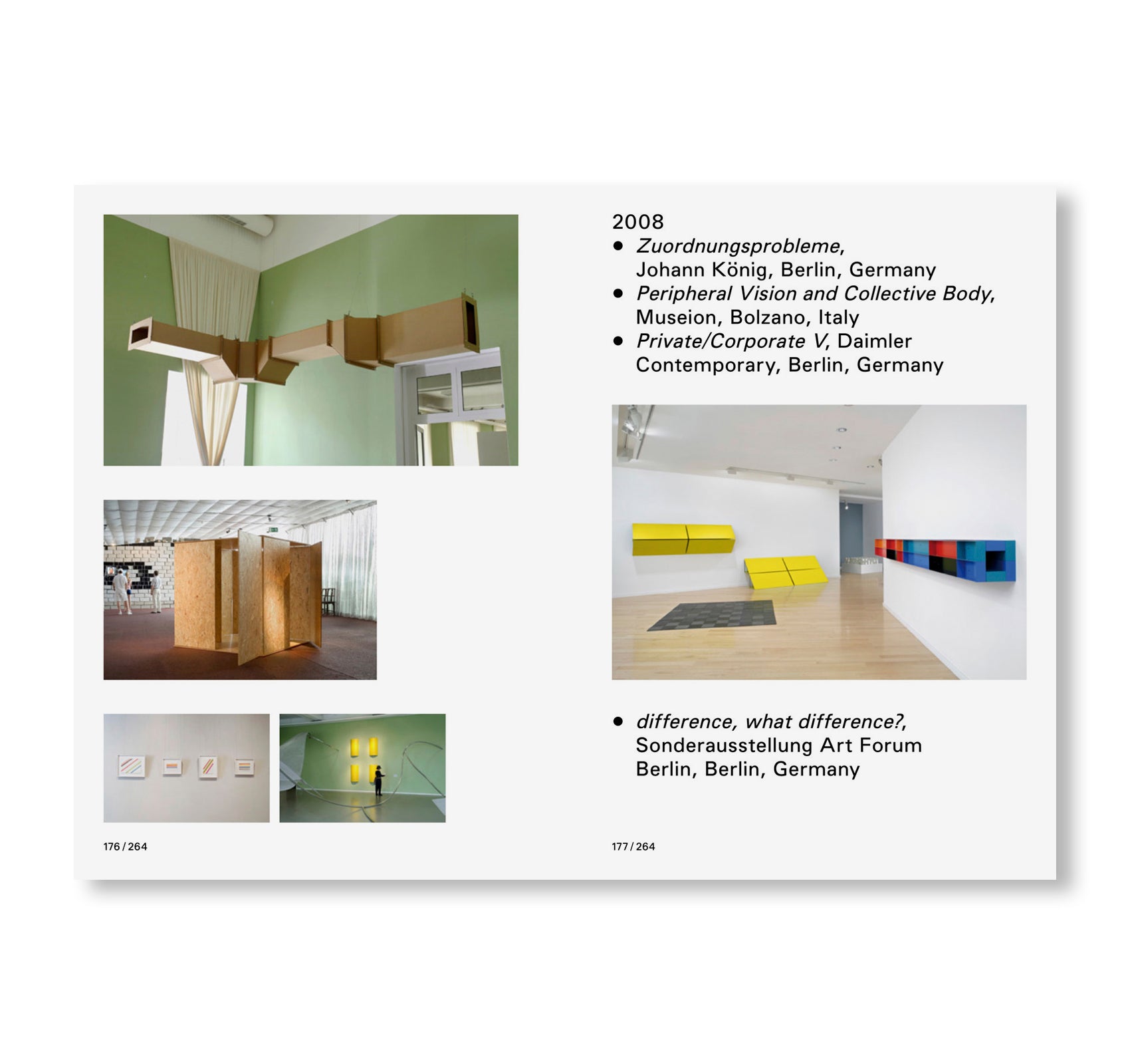 INSTALLATION VIEWS by Charlotte Posenenske