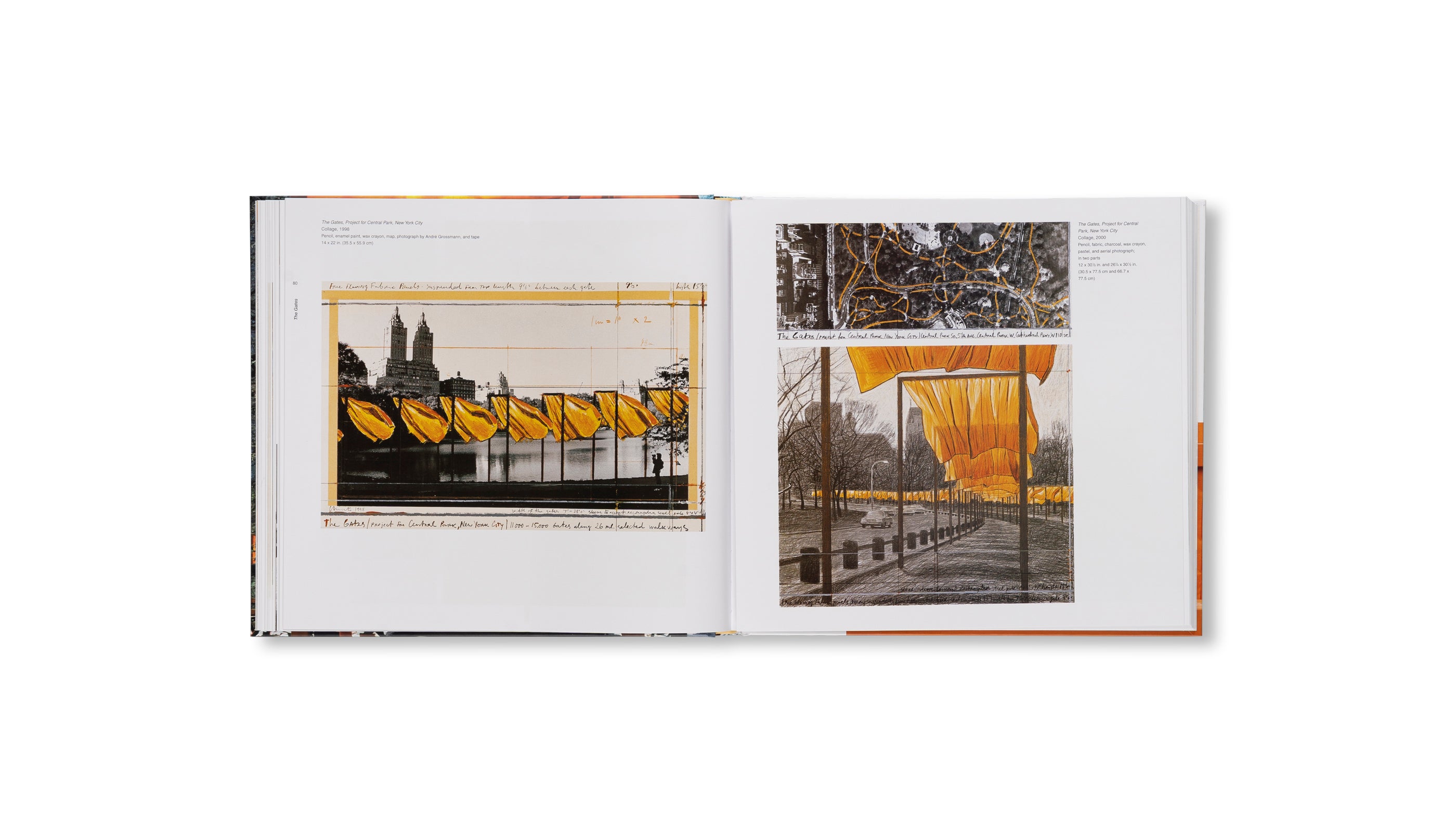 ON THE WAY TO THE GATES, CENTRAL PARK, NEW YORK CITY: 20TH ANNIVERSARY EDITION by Christo and Jeanne-Claude