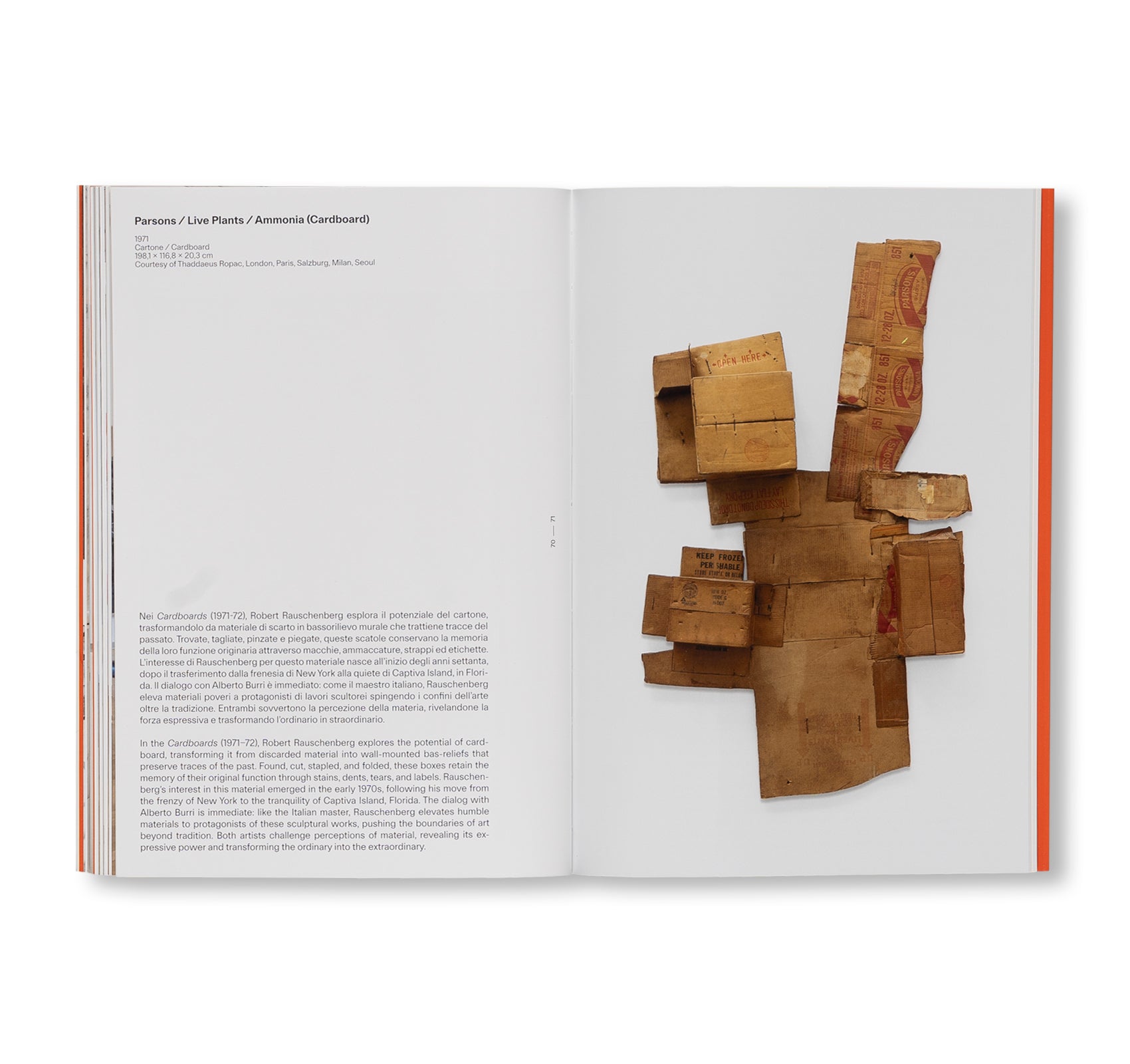 RAUSCHENBERG AND THE TWENTIETH CENTURY by Robert Rauschenberg