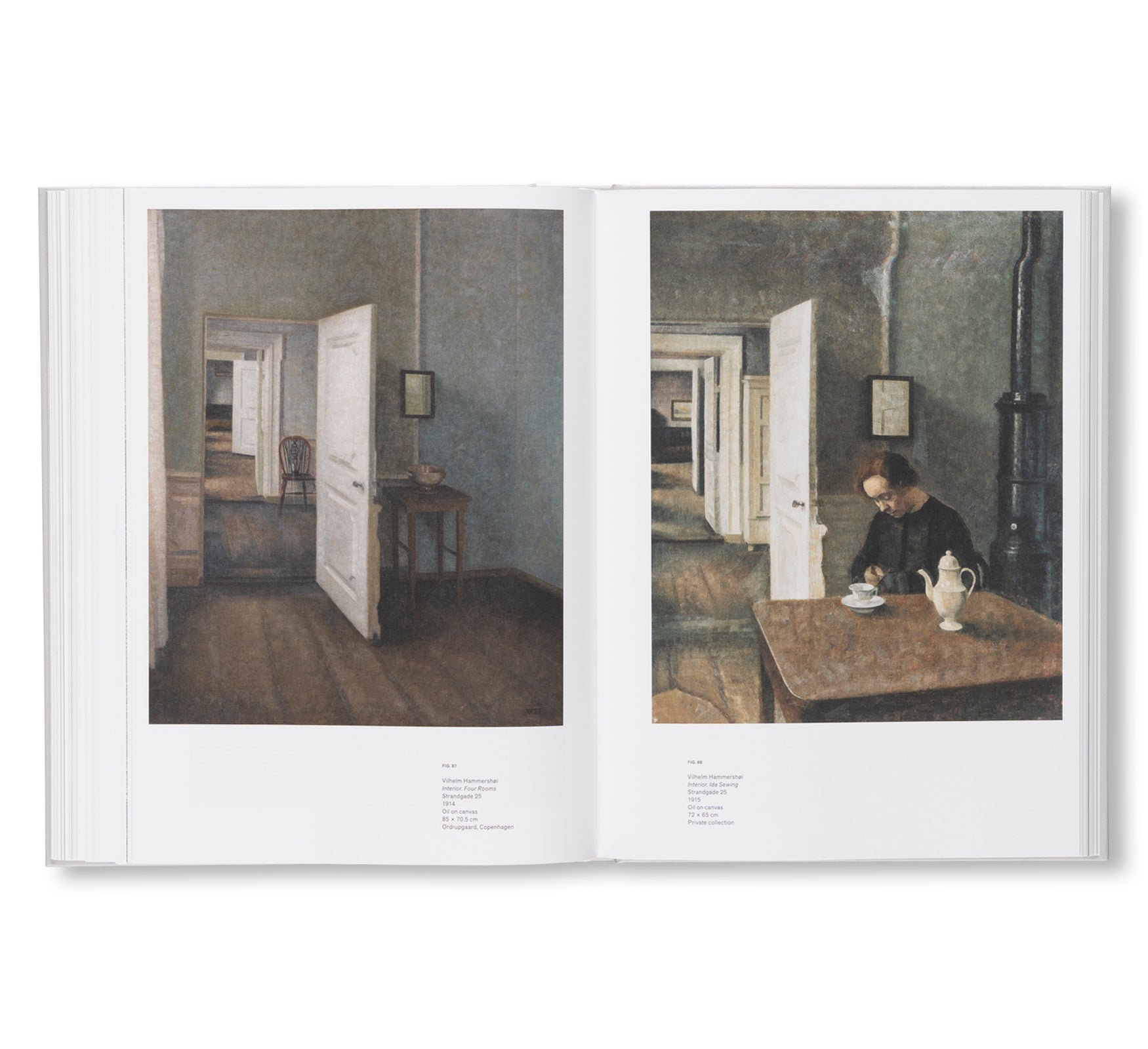VILHELM HAMMERSHØI – PAINTING AS POETRY by Vilhelm Hammershøi