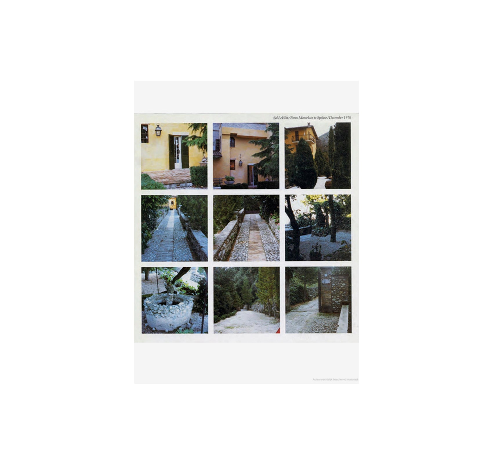 LOCATING SOL LEWITT by Sol LeWitt