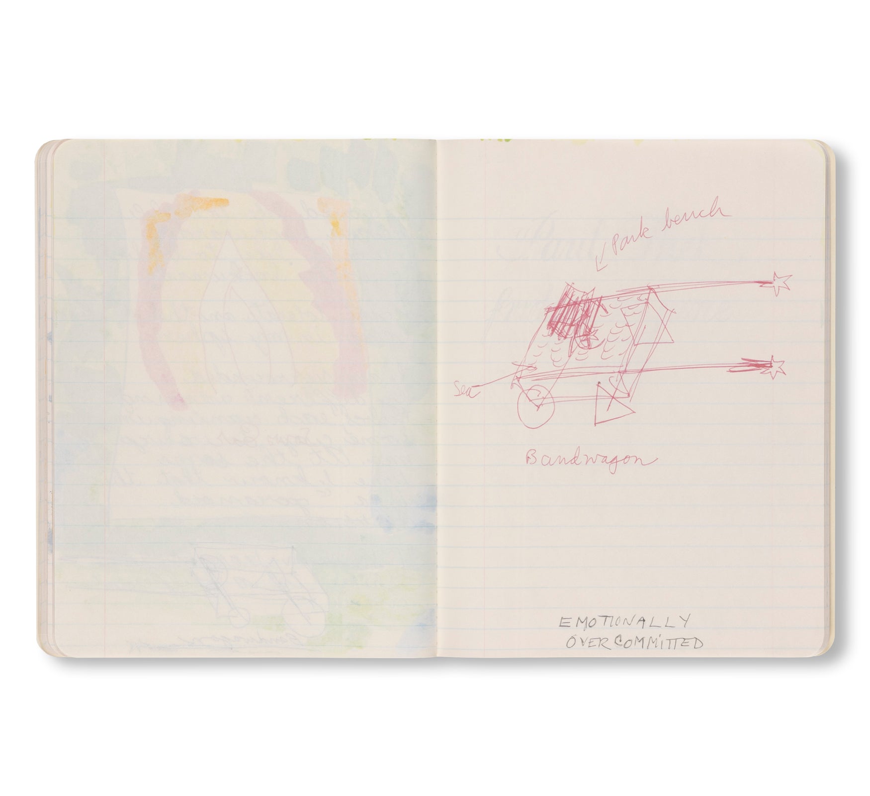 PAUL THEK: NOTEBOOK #41, 1977 by Paul Thek